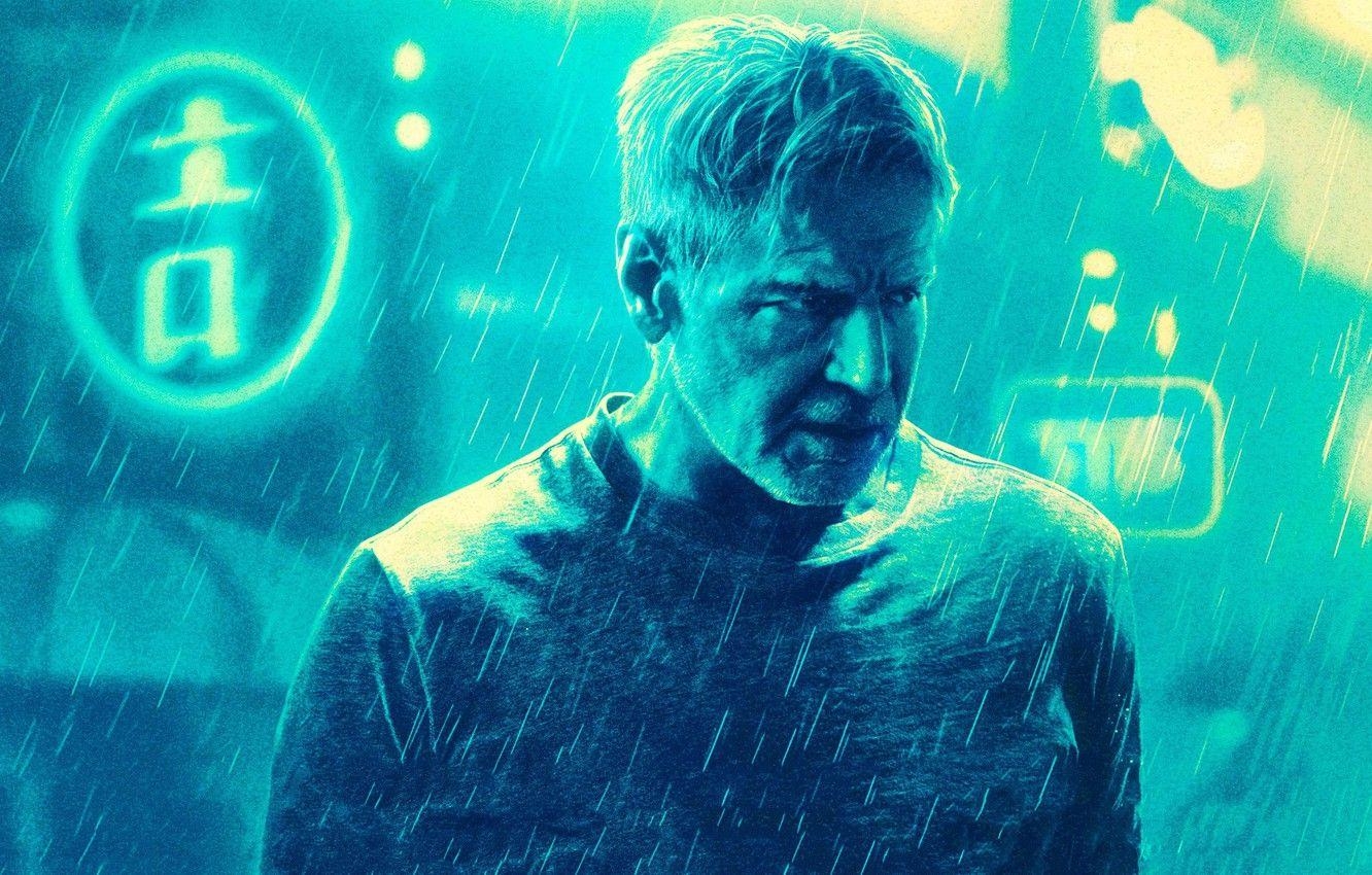 Blade Runner 2049, Fiktion, Regen, Thriller, Neonlicht, 1340x850 HD Desktop