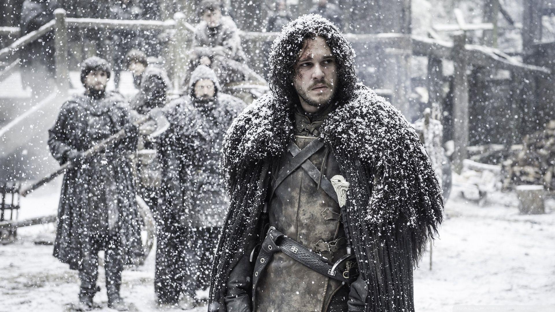 Jon Snow, Game of Thrones, Staffel 6, 4K, HD, 1920x1080 Full HD Desktop