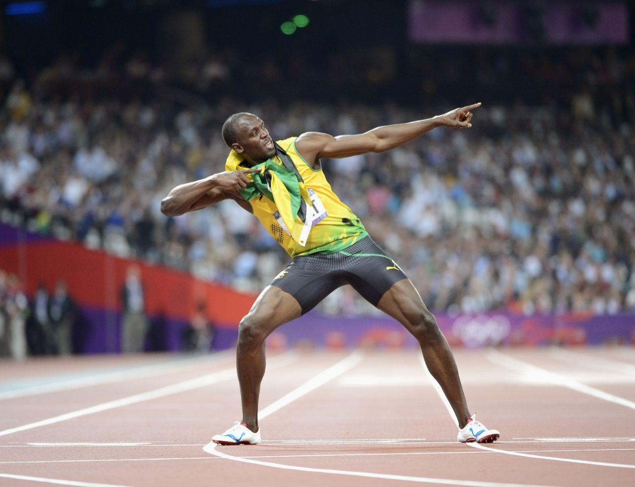 Usain Bolt, Sprintlegend, Bildergalerie, Tempo, Sportikone, 1280x990 HD Desktop