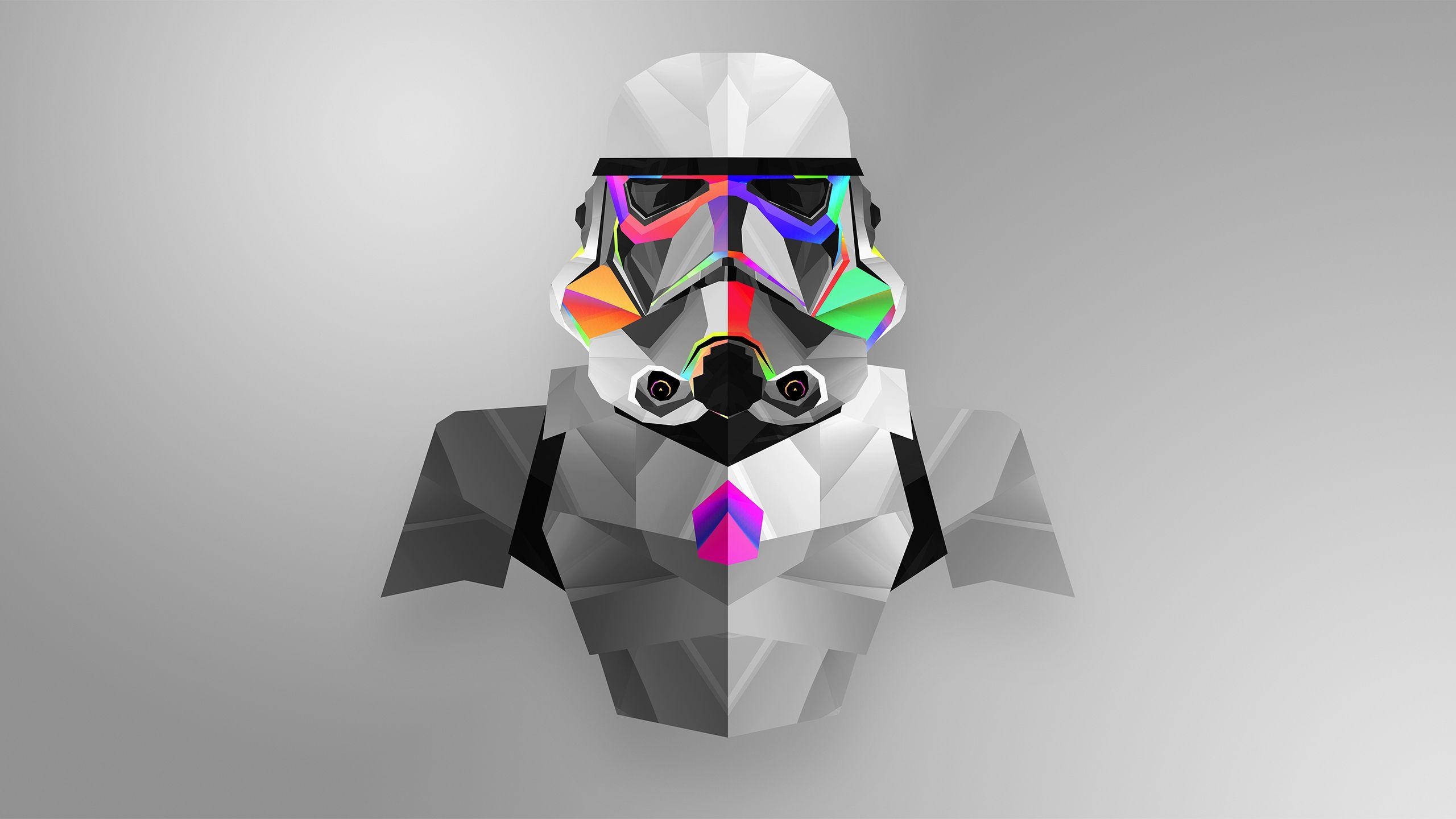 Stormtrooper, Kunst, Bild, Star Wars, Filme, 2560x1440 HD Desktop