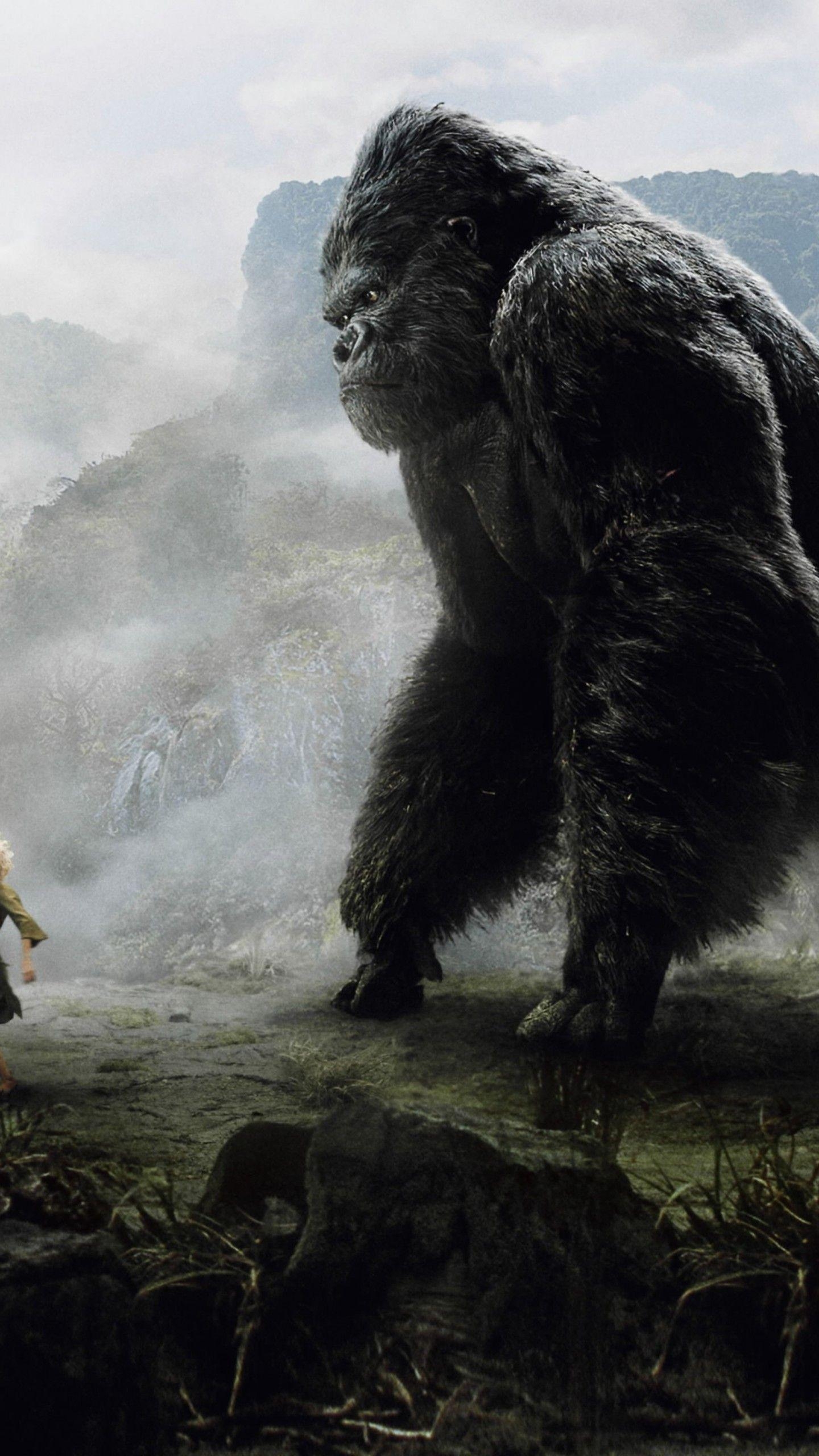 King Kong, Naomi Watts, 4K, Filmklassiker, Abenteuer, 1440x2560 HD Handy