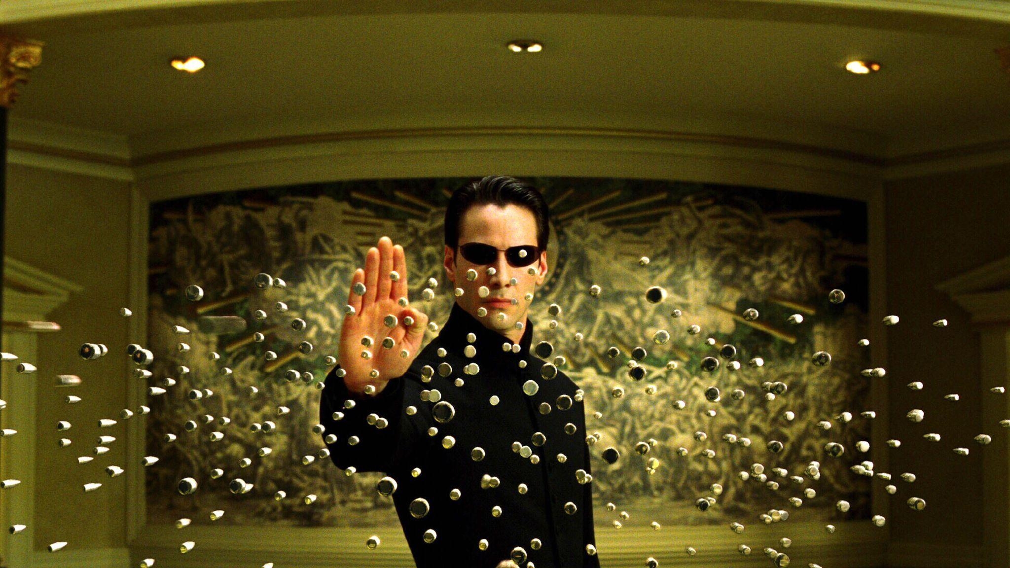 Matrix, Keanu Reeves, Carrie-Anne Moss, Wachowski, Film, 2050x1160 HD Desktop