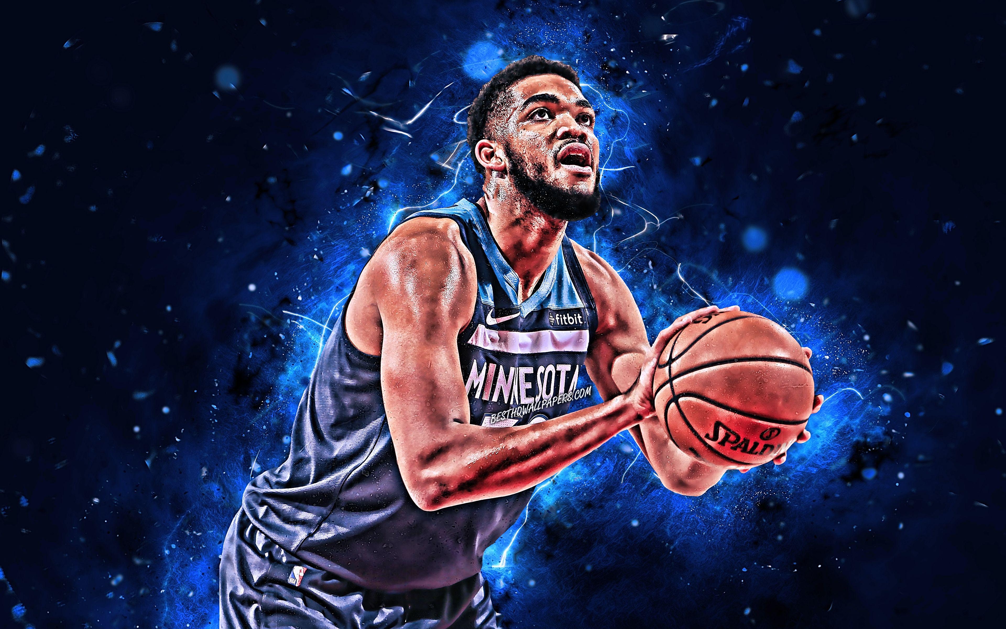 Karl-Anthony Towns, 4K, Basketball, Spieler, NBA, 3840x2400 4K Desktop