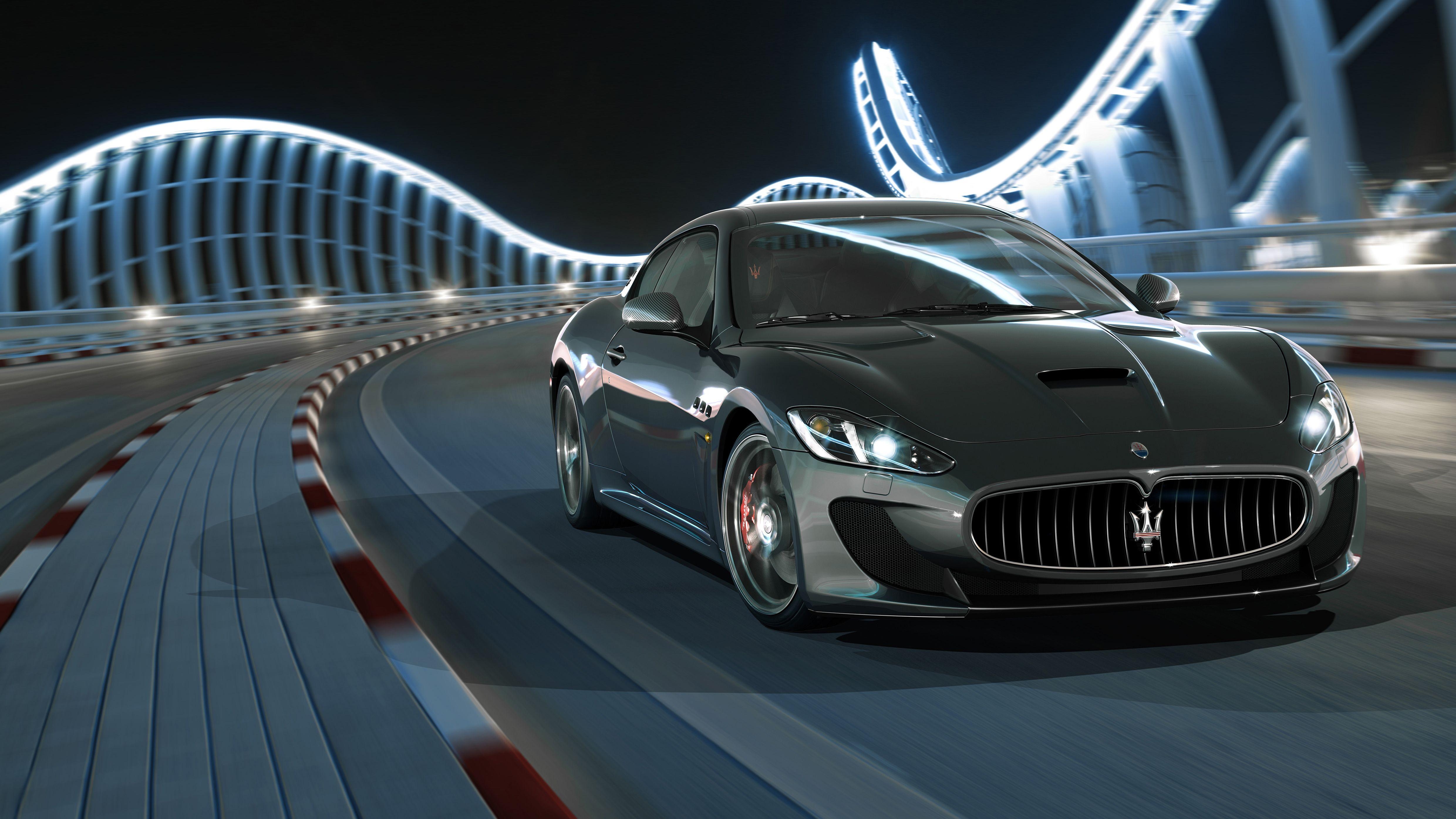 Maserati GranTurismo, 4K, Luxusauto, Sportwagen, HD, 4960x2790 4K Desktop