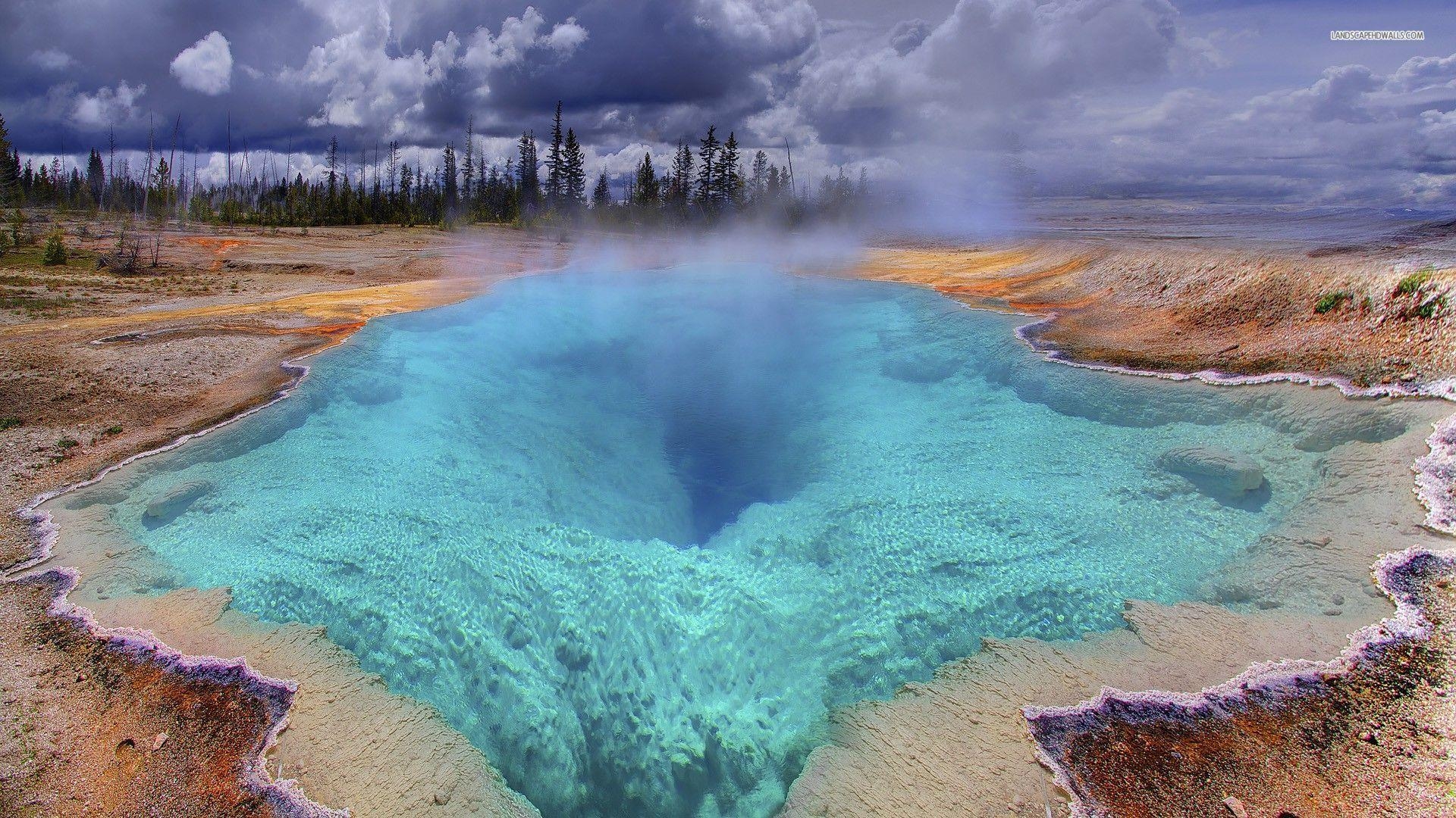 Yellowstone Nationalpark, USA, Landschaft, Natur, Reisen, 1920x1080 Full HD Desktop