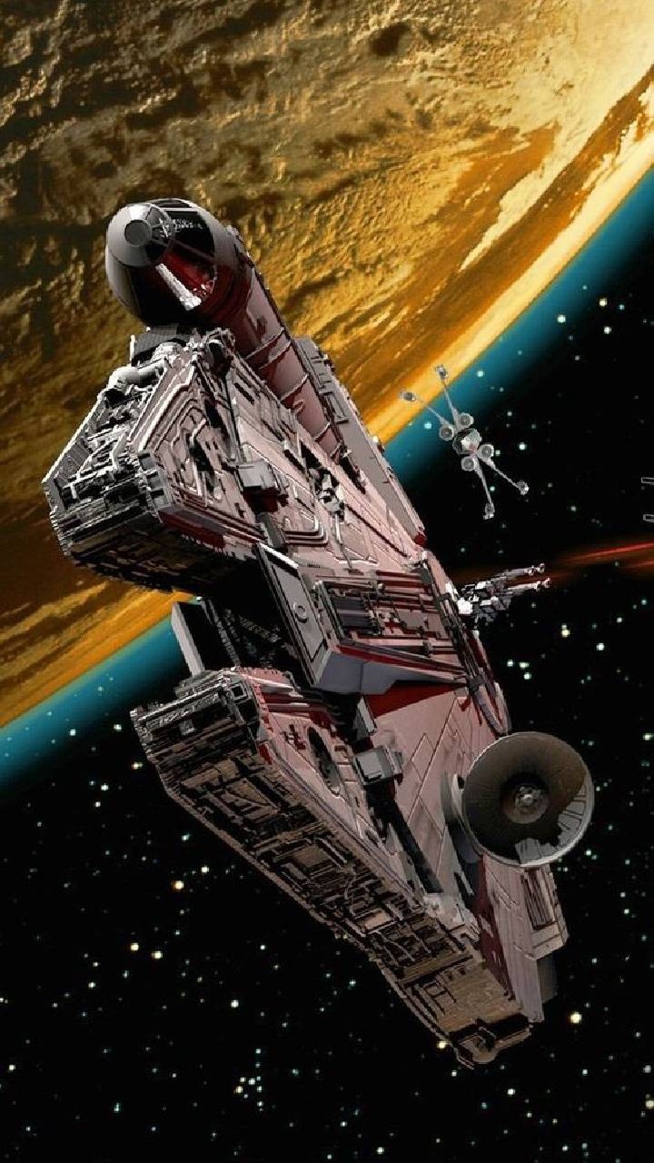 Millennium Falke, Star Wars, Bild, Sci-Fi, Helden, 720x1280 HD Handy