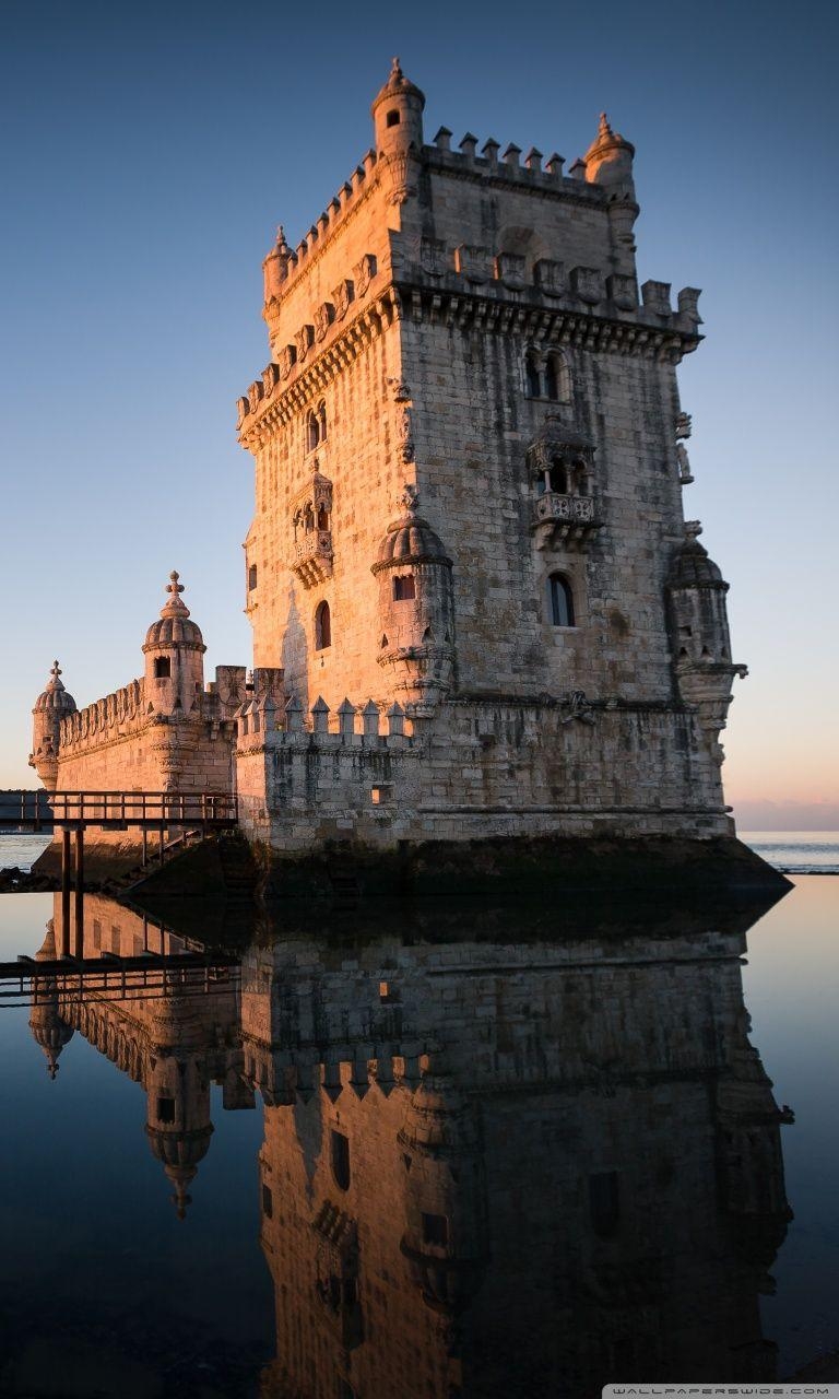 Belémturm, Lissabon, Portugal, UHD, Desktop, 770x1280 HD Handy