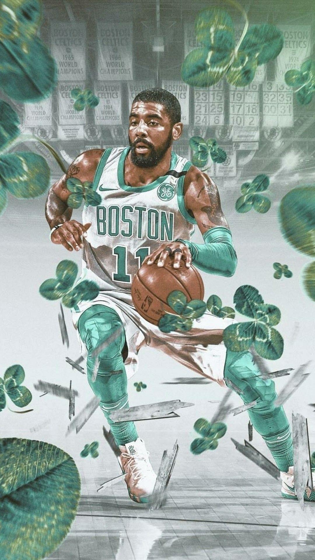 Kyrie Irving, Boston, Celtics, Basketball, 1080x1920 Full HD Handy