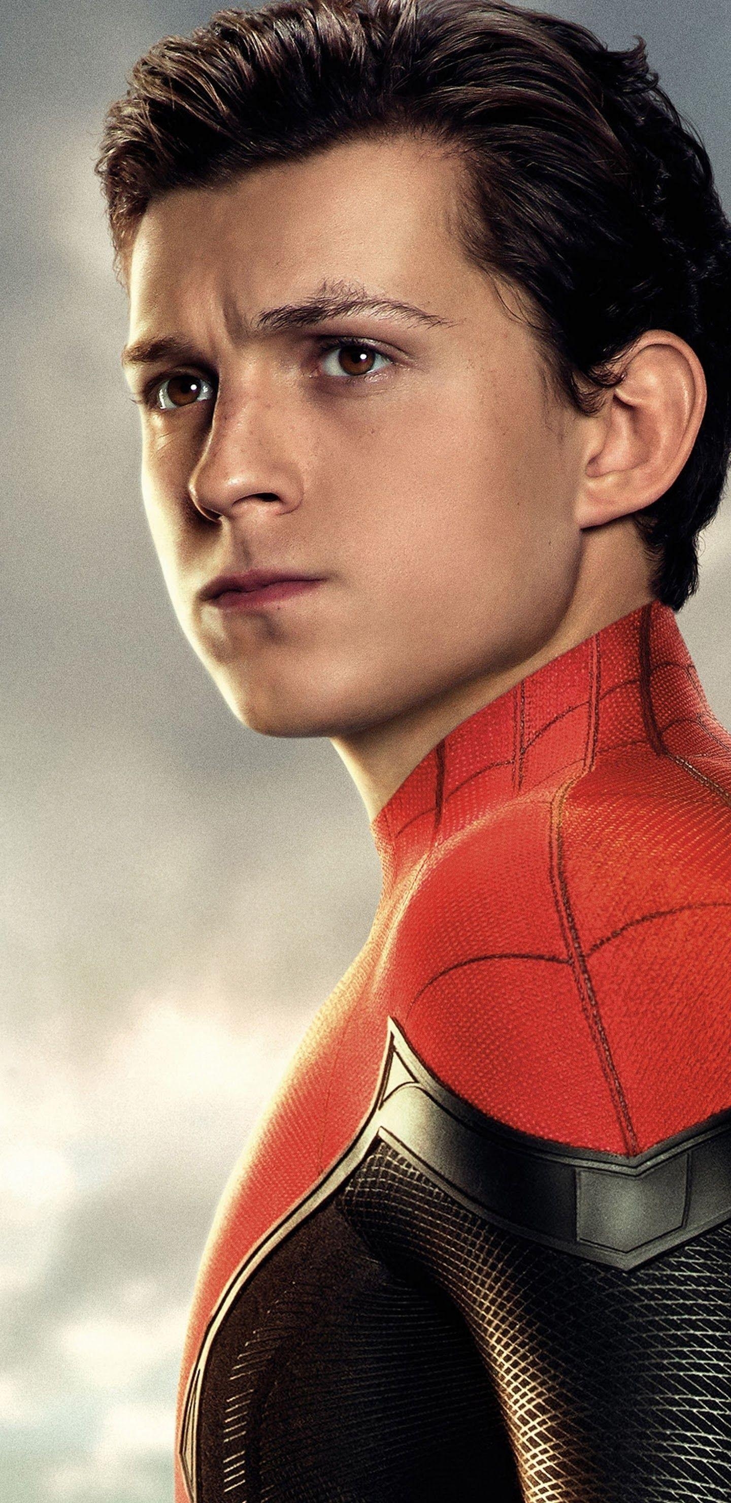 Spider-Man, Far From Home, Peter Parker, Tom Holland, 8K, 1440x2960 HD Handy