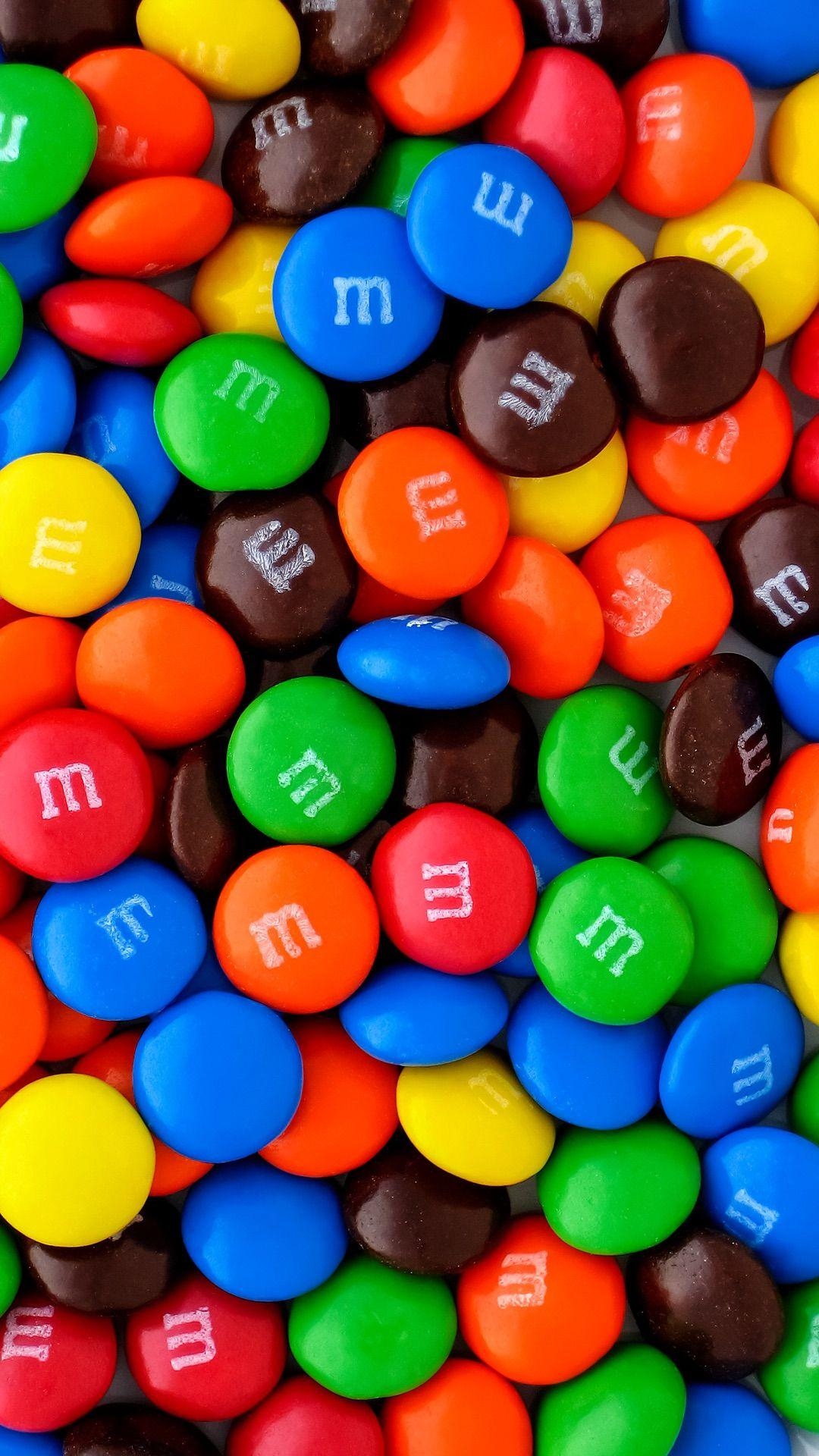 m&m's, bunte Dragees, Schokolade, Nascherei, Pin, 1080x1920 Full HD Handy