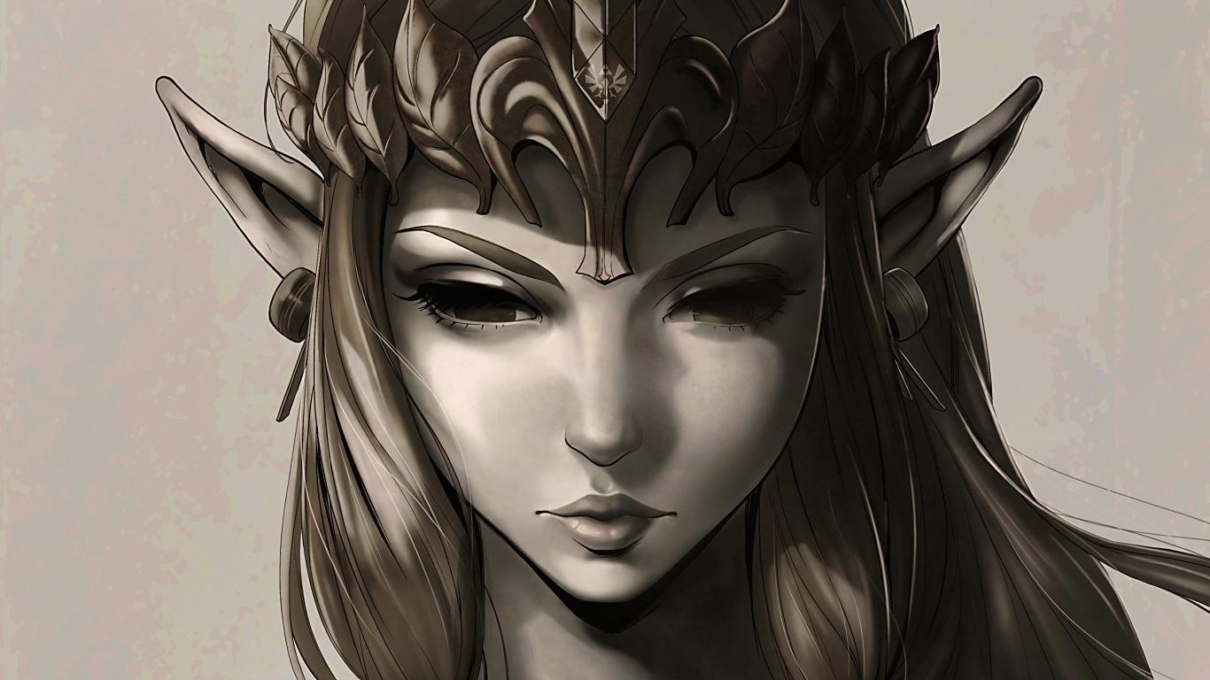 Zelda Twilight Princess, Laptop, Desktop, Hintergrund, 1370x770 HD Desktop