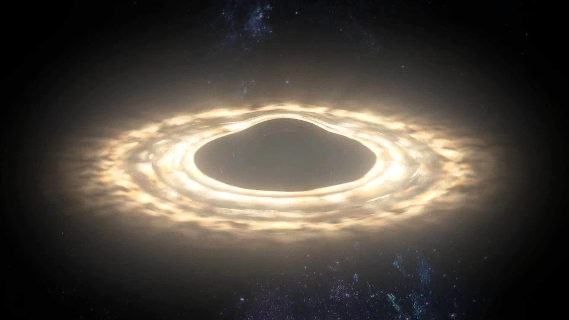 Interstellar, Gargantua, Schwarzes Loch, Universum, Bild, 1920x1080 Full HD Desktop