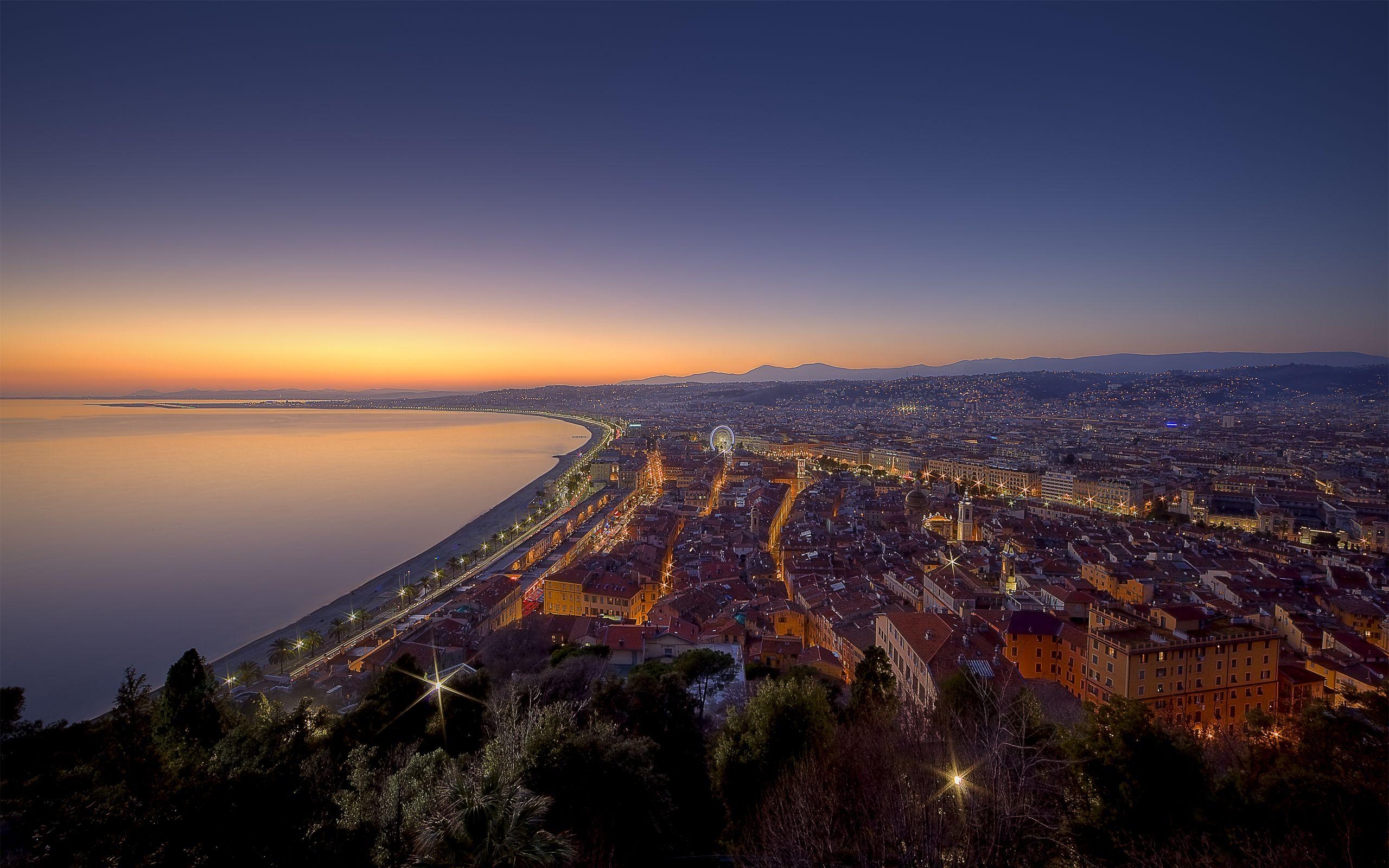 Monaco, HD-Hintergrund, Straßenszene, Blaues Meer, 2560x1600 HD Desktop