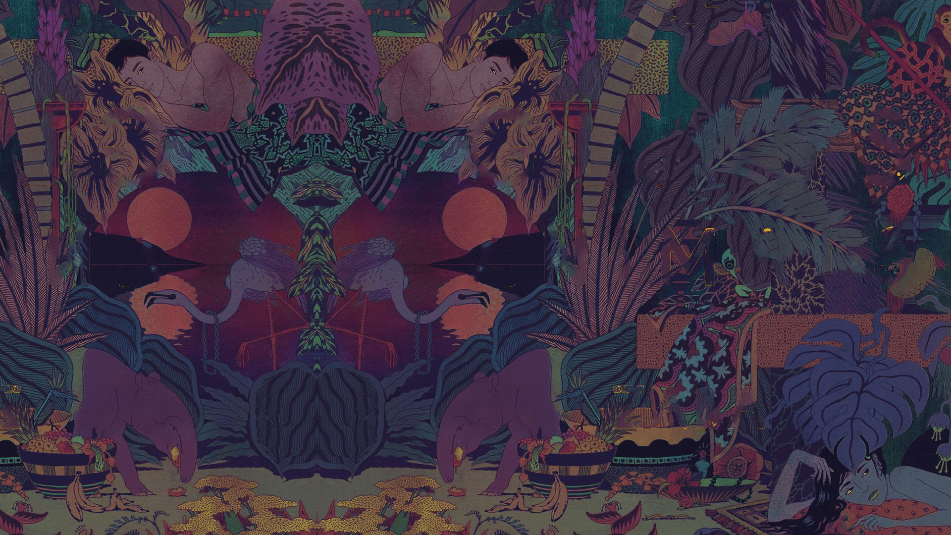 Glass Animals, HD, Kunst, Desktop, Hintergrund, 1920x1080 Full HD Desktop