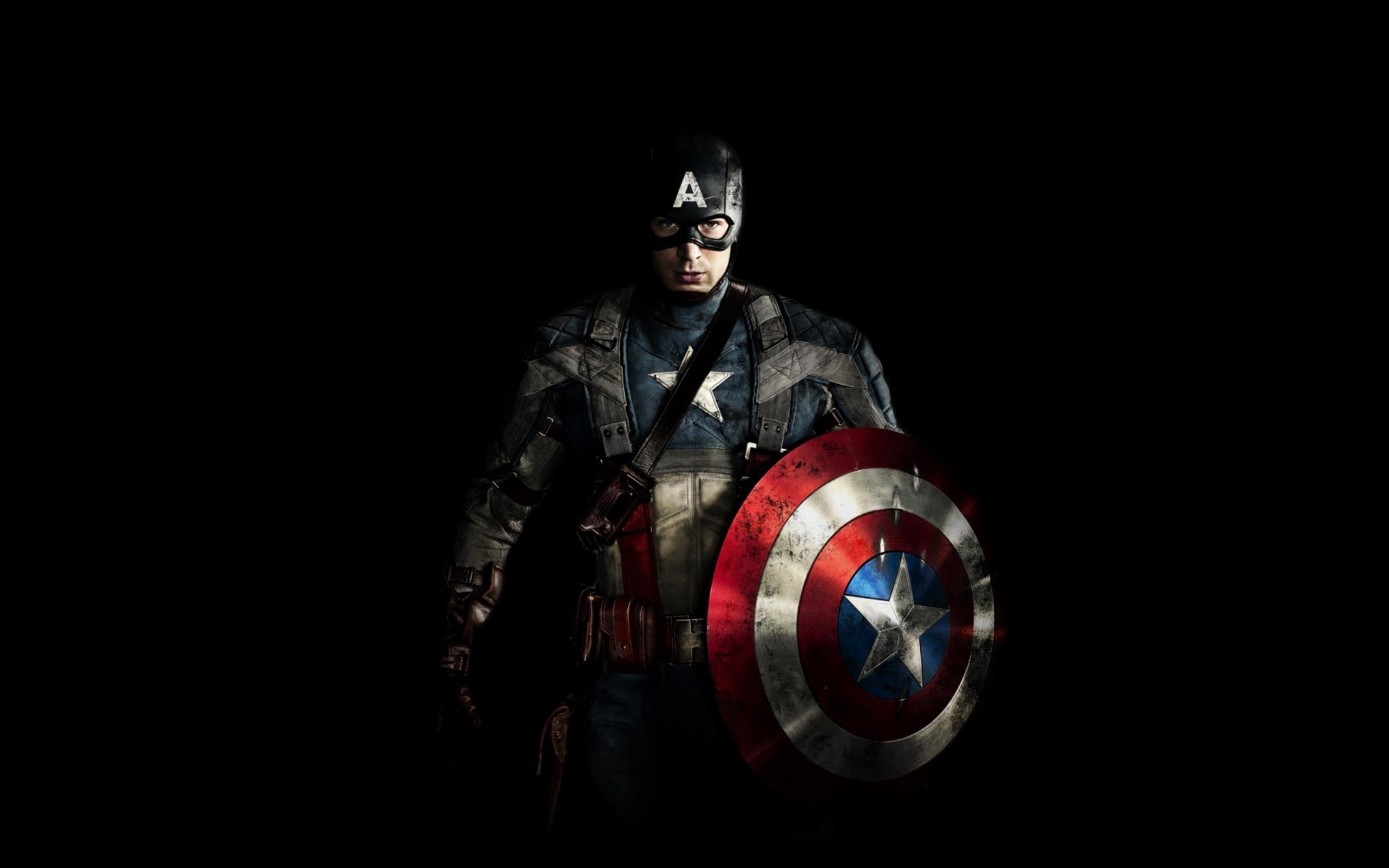 Chris Evans, Captain America, Film, Bild, Hintergrund, 2560x1600 HD Desktop