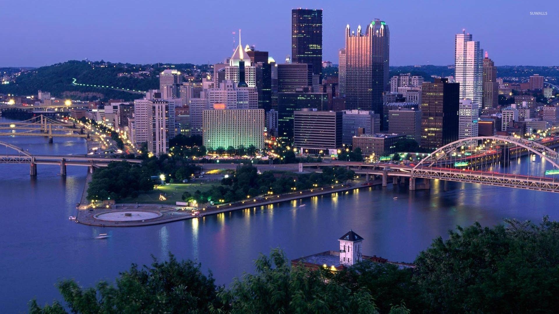 Pittsburgh, Reisen, Skyline, Hintergrund, Bild, 1920x1080 Full HD Desktop