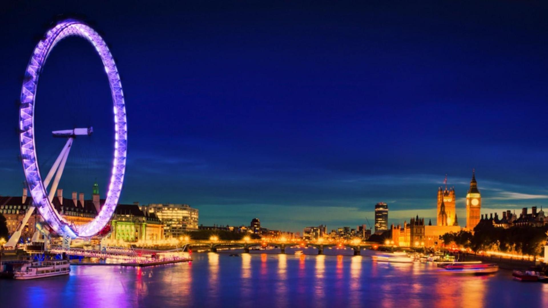 London Eye, Reisen, Liebe, Sehenswürdigkeit, Großbritannien, 1920x1080 Full HD Desktop