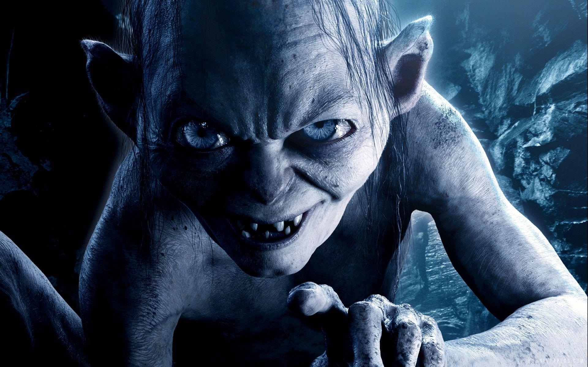 Gollum, Filmposter, Der Herr der Ringe, Hintergrund, Film, 1920x1200 HD Desktop