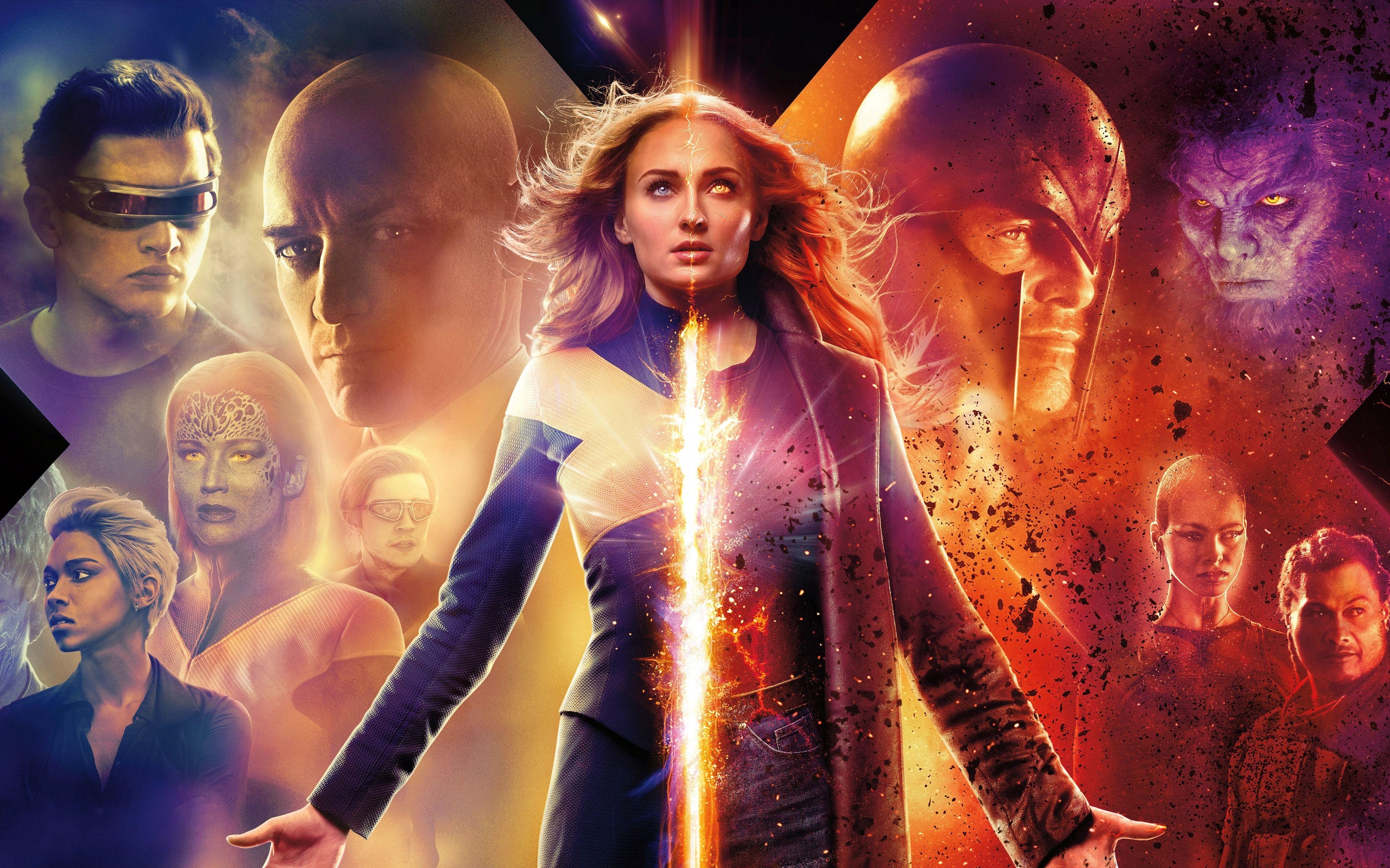 Dark Phoenix, Film, Poster, HD, 4K, 3840x2400 4K Desktop