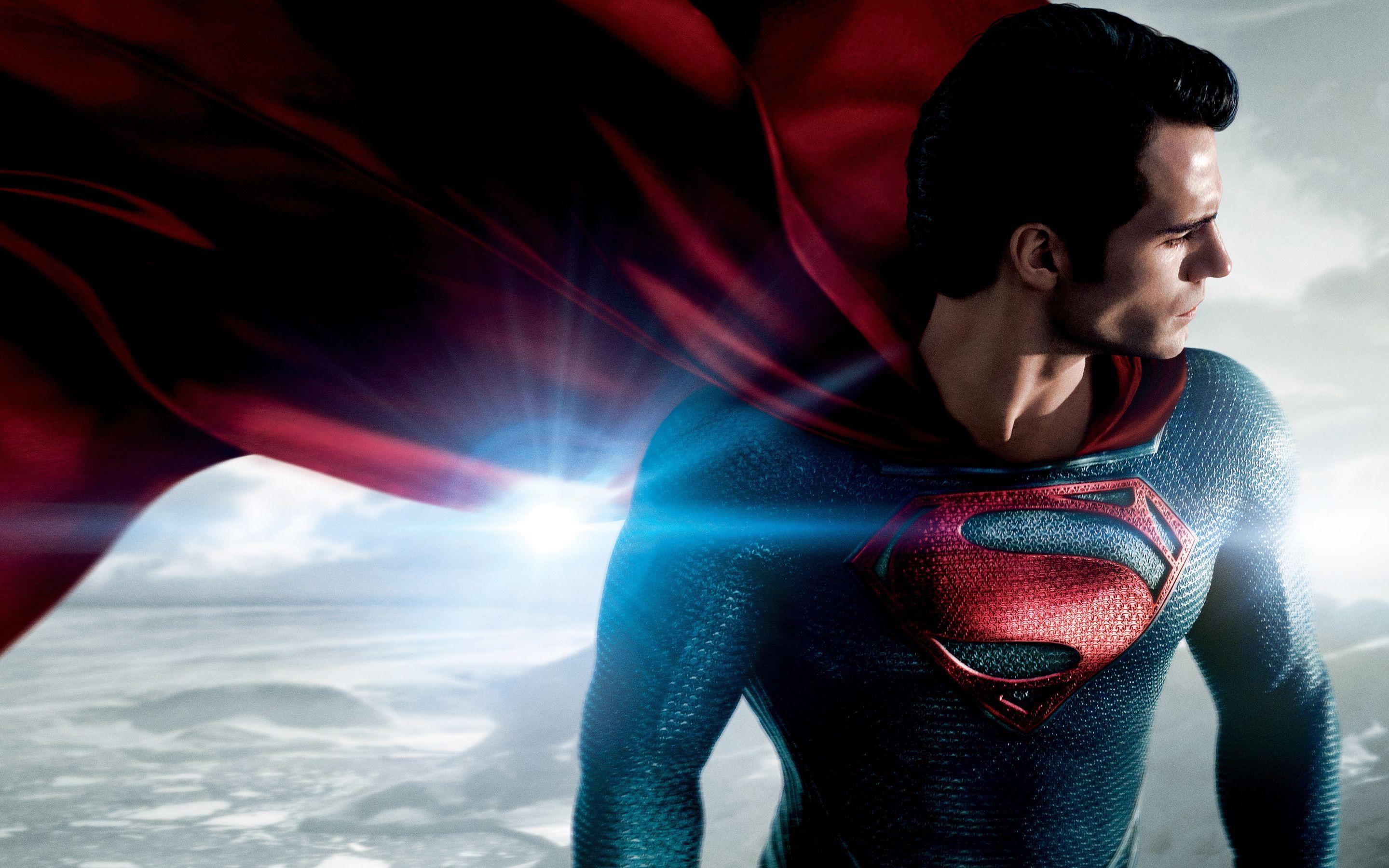 Henry Cavill, Superman, Film, Man of Steel, Wallpaper, 2880x1800 HD Desktop