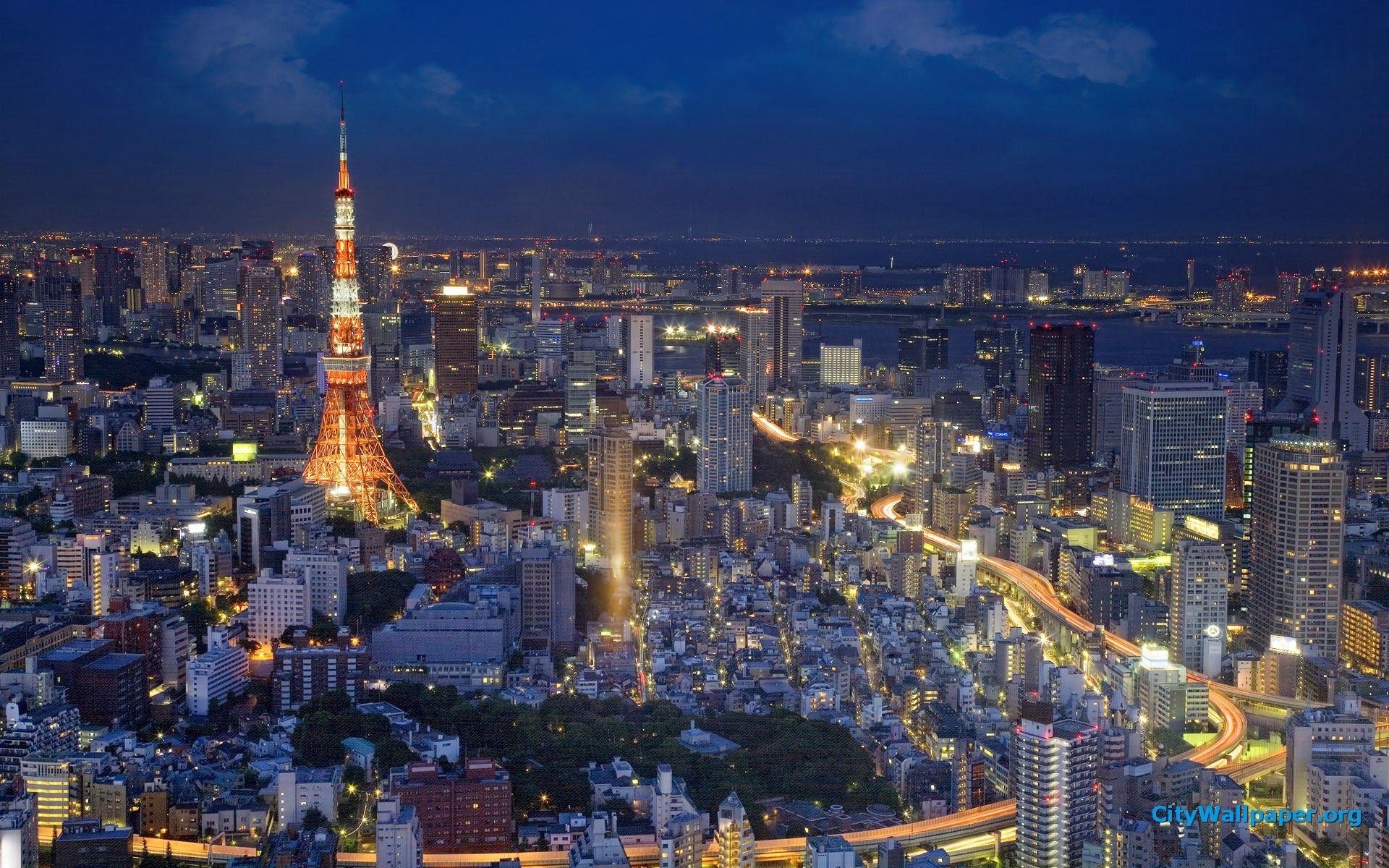 Tokyo Tower, Reisen, 1920x1200, KD Aubert, Hintergrundbild, 1920x1200 HD Desktop