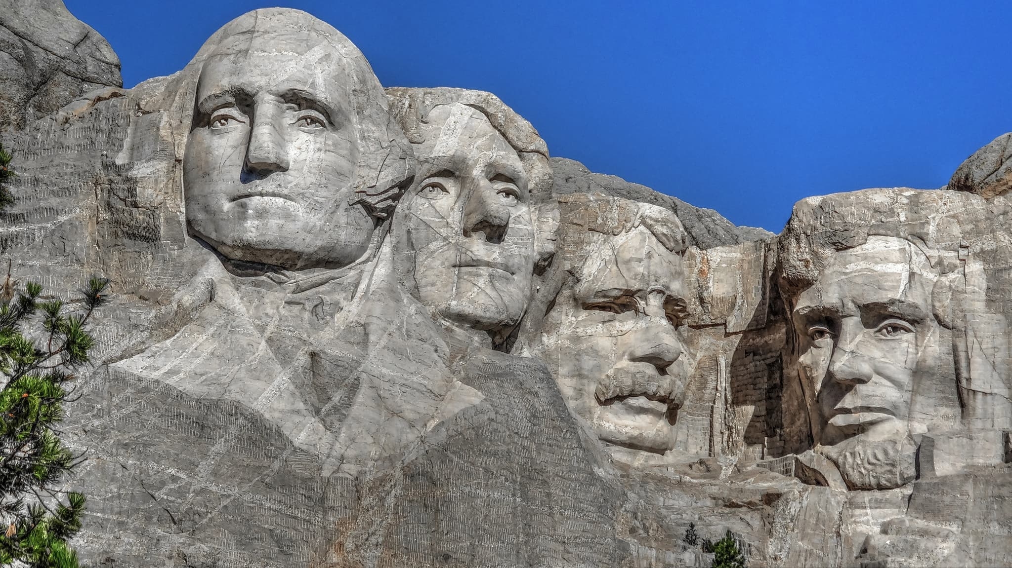 Mount Rushmore, historisches Monument, Black Hills, Süd-Dakota, berühmtes Gesicht, 2050x1160 HD Desktop