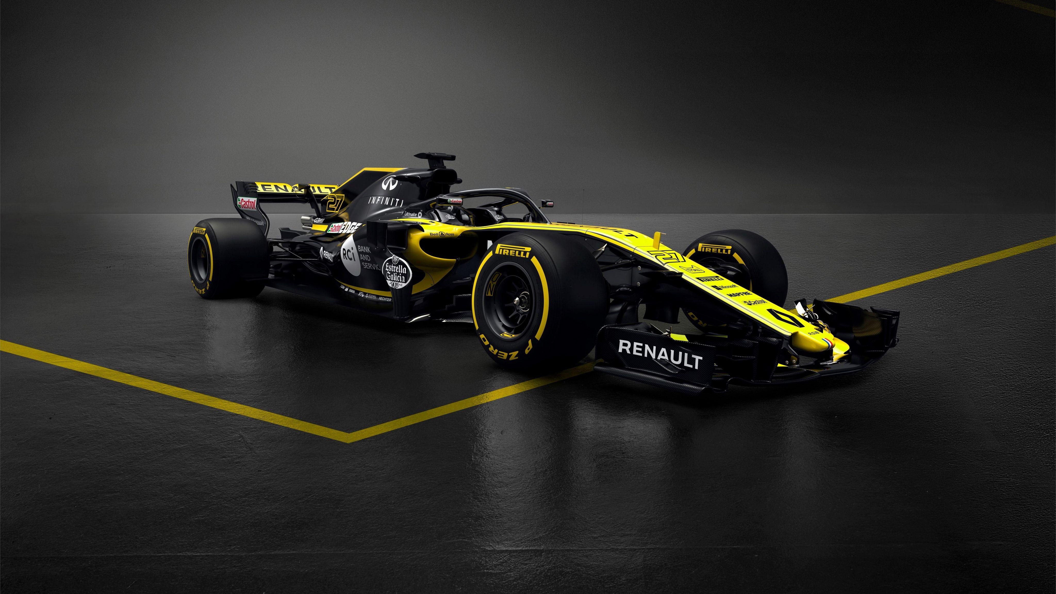 Renault RS18, Formel 1, Auto, 4K, HD, 4100x2310 4K Desktop