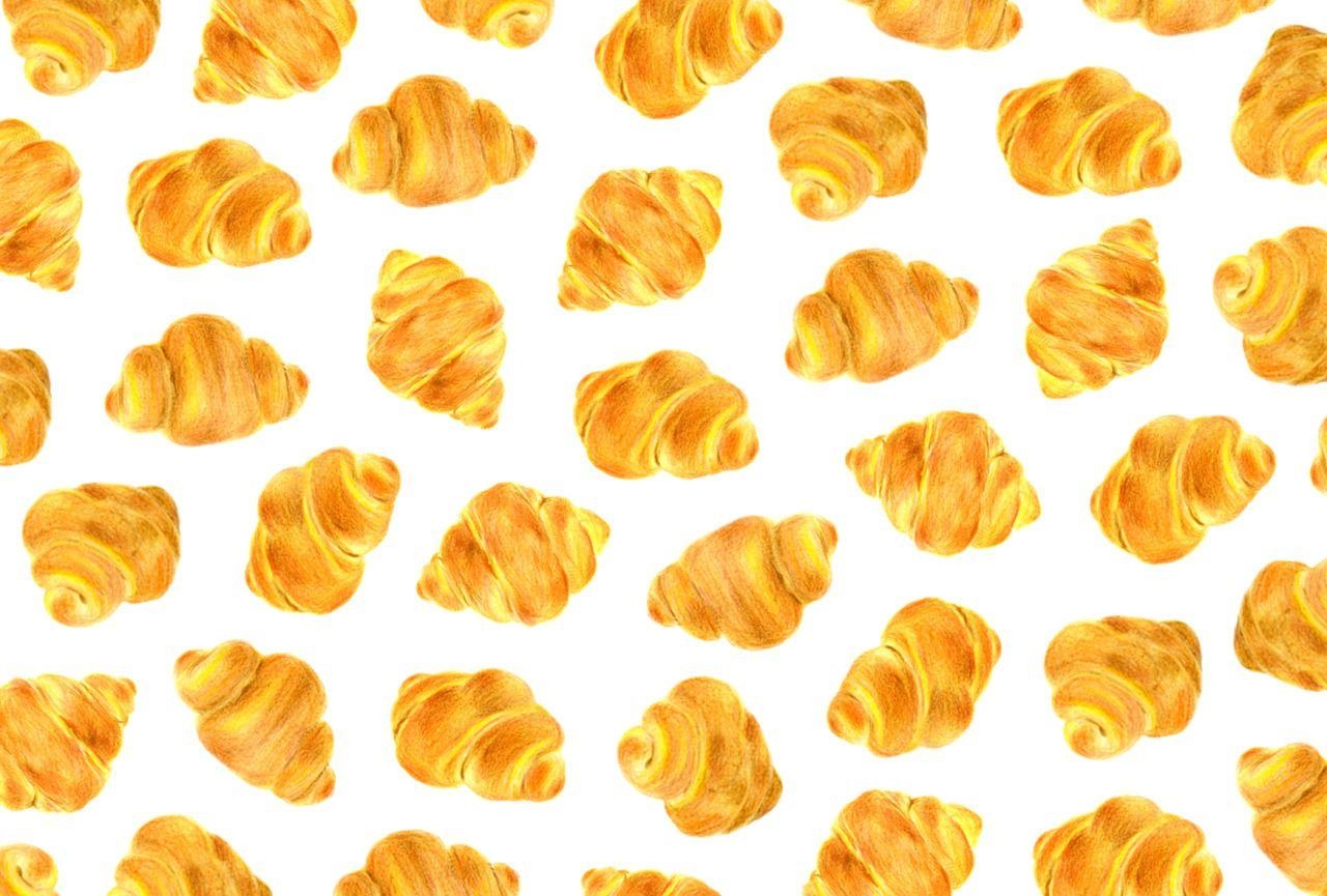 Croissant, Bild, Süß, Frühstück, Gebäck, 1280x870 HD Desktop