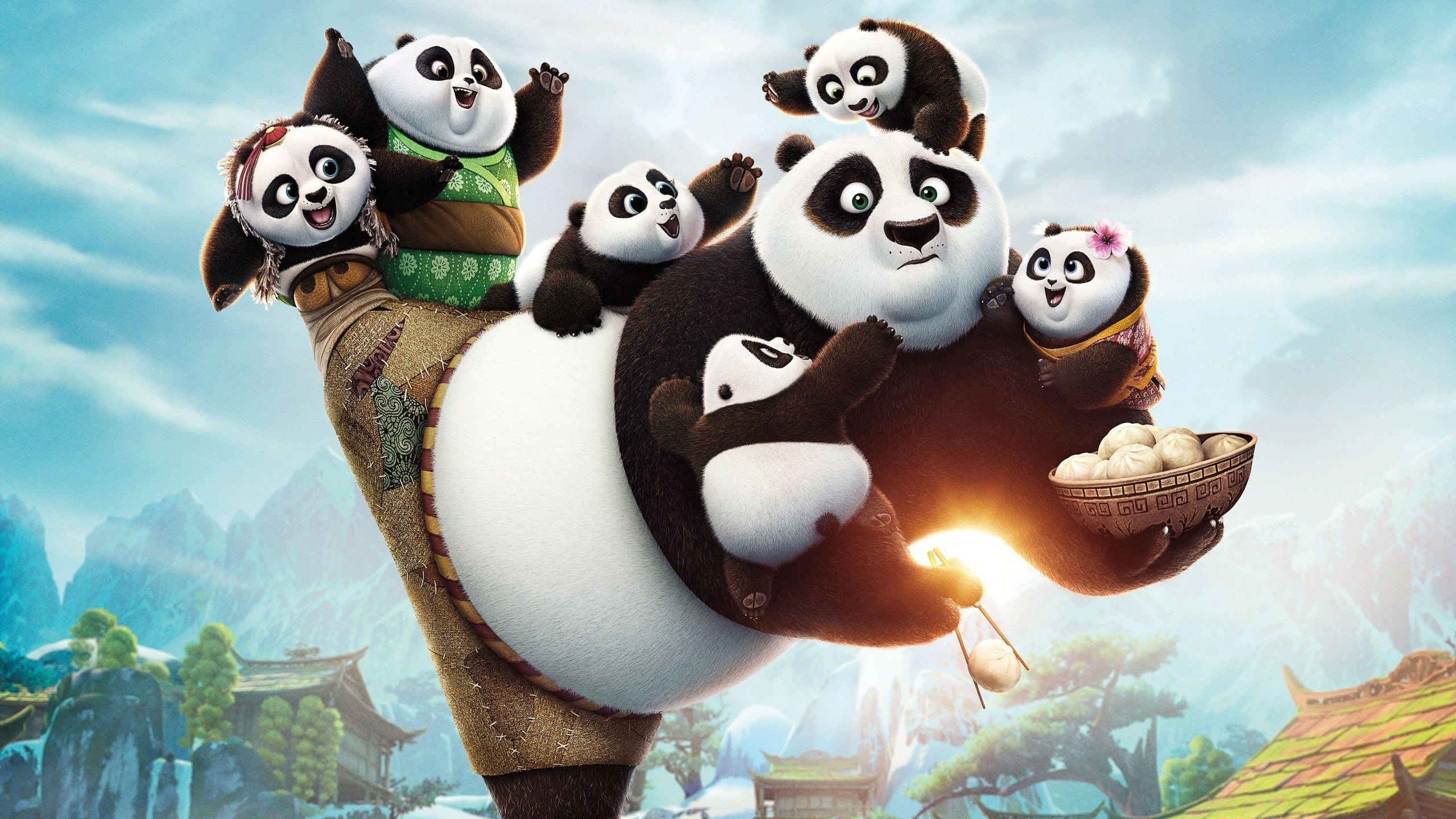 Kung Fu Panda, Animation, DreamWorks, Download, Filme, 2560x1440 HD Desktop