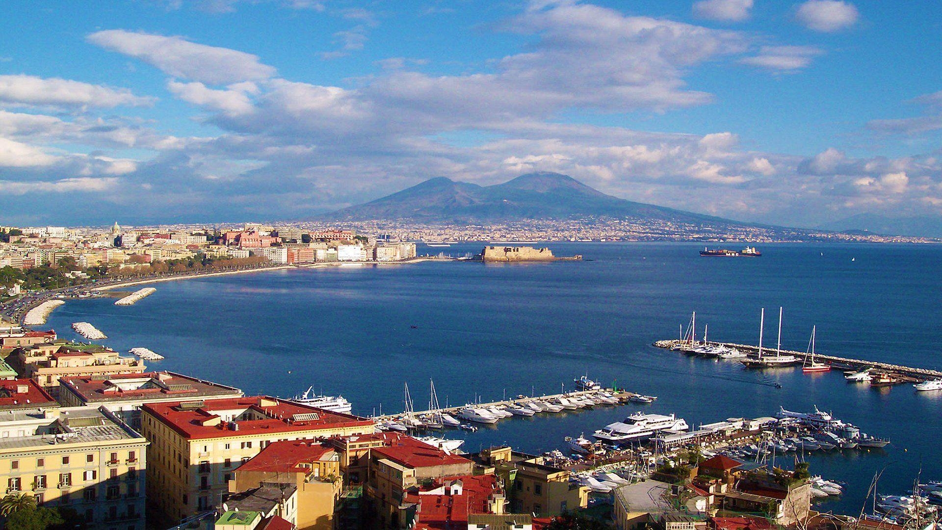 Neapel Stadt, Italienisch, Gebäude, Napoli, Architektur, 1920x1080 Full HD Desktop