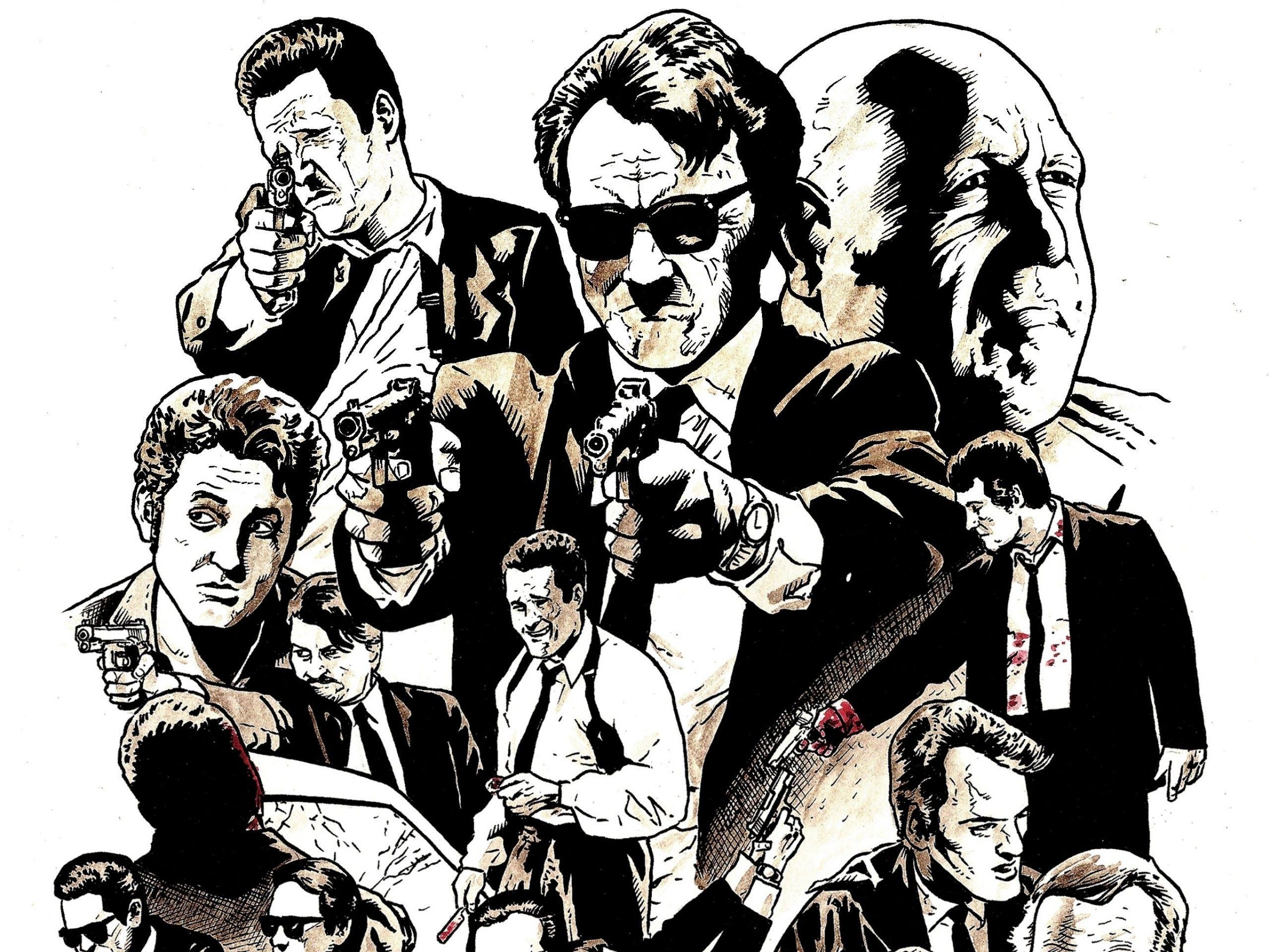 Reservoir Dogs, Gangster, Filmkunst, Tarantino, Drama, 2560x1920 HD Desktop