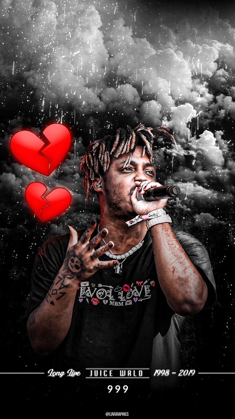 Juice WRLD, Musik, Hintergrund, Rapper, Künstler, 750x1340 HD Handy