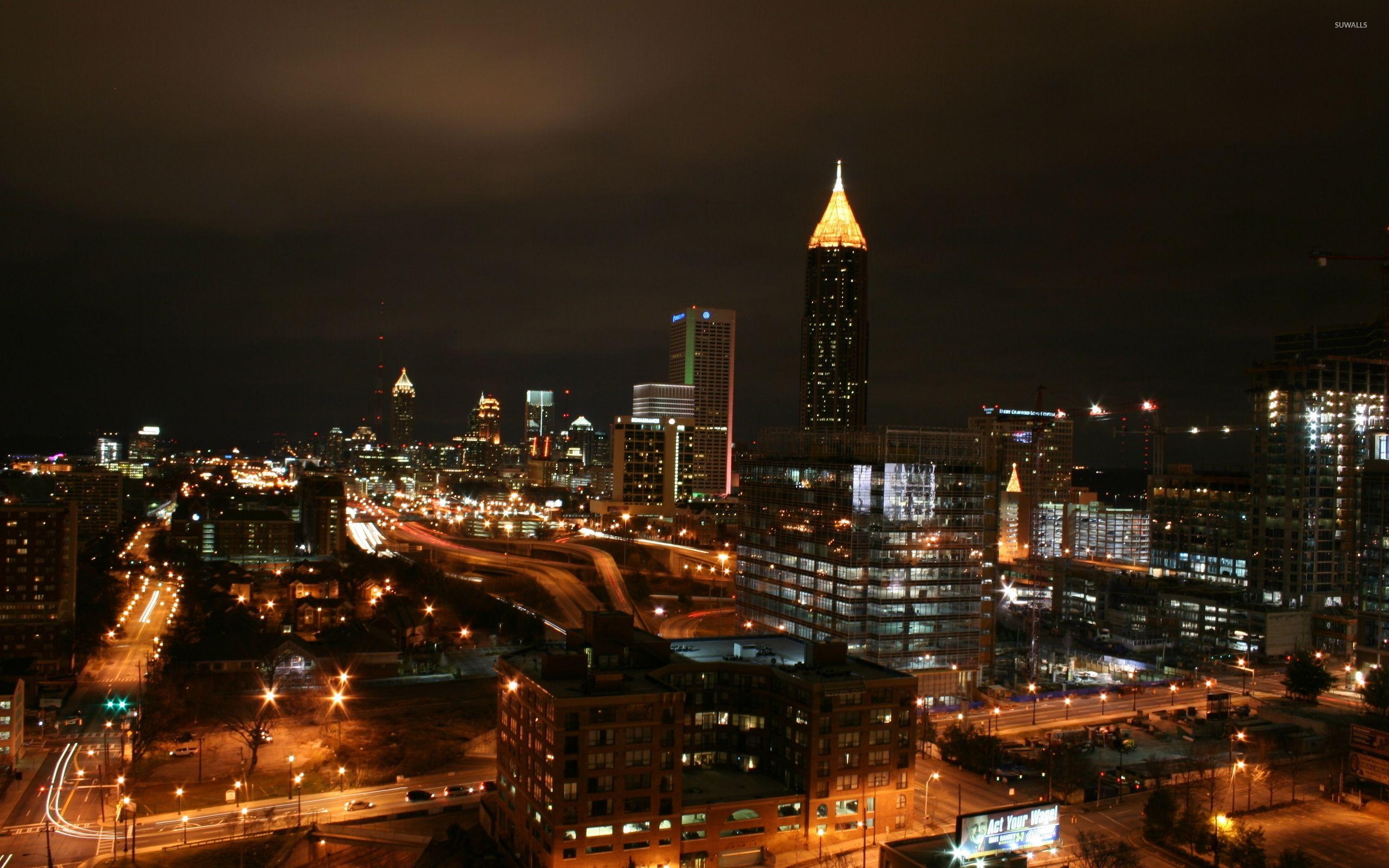 Atlanta, 4K, Bild, Hintergrund, Stadt, 2560x1600 HD Desktop