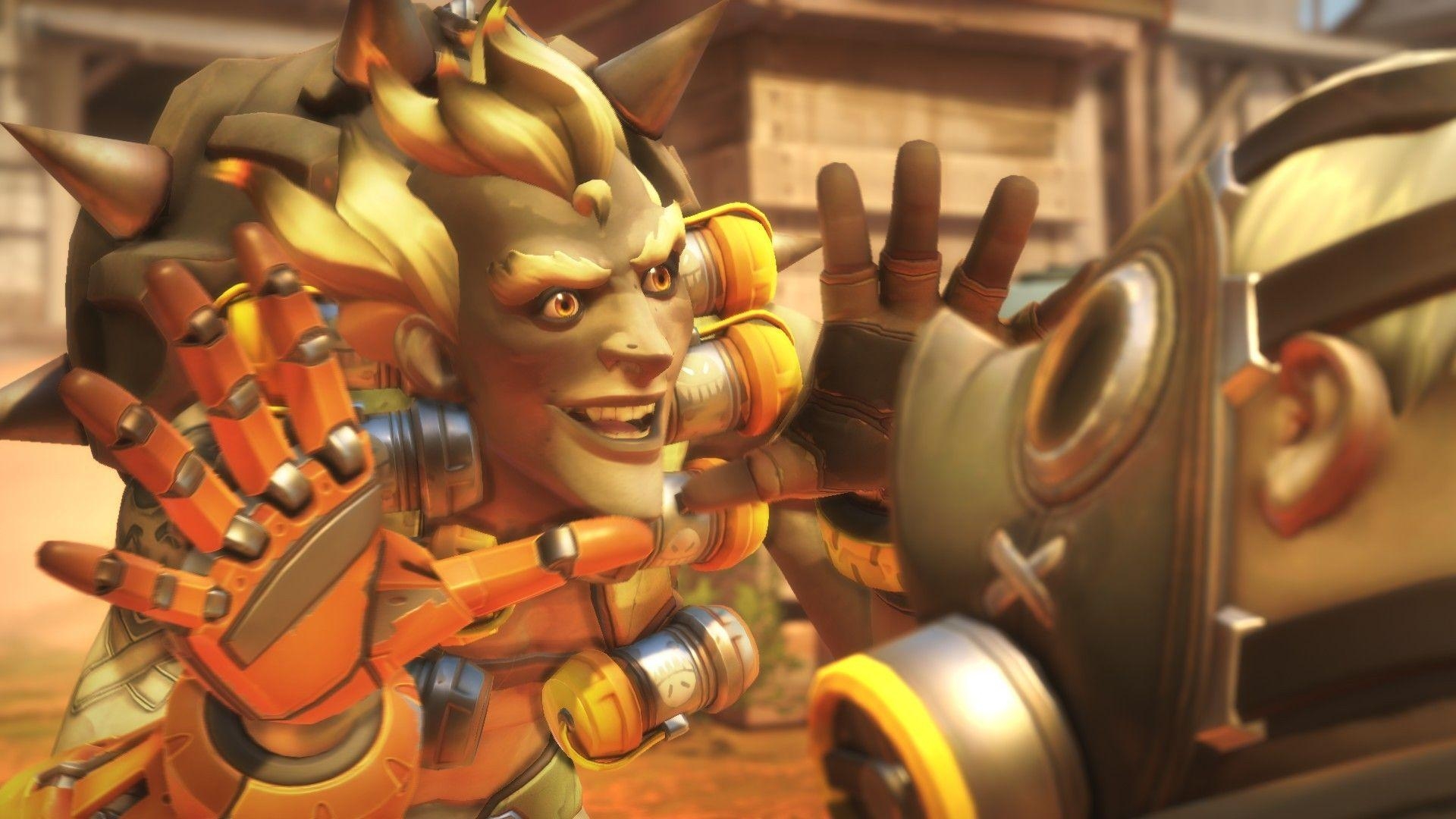 Junkrat, Hintergrund, Overwatch, Blizzard, Gaming, 1920x1080 Full HD Desktop