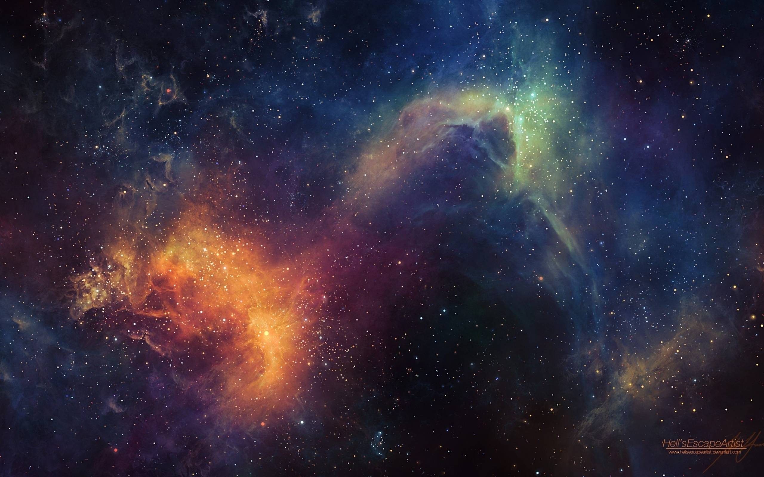 Weltraum, Desktop, Universum, Sterne, Galaxien, 2560x1600 HD Desktop