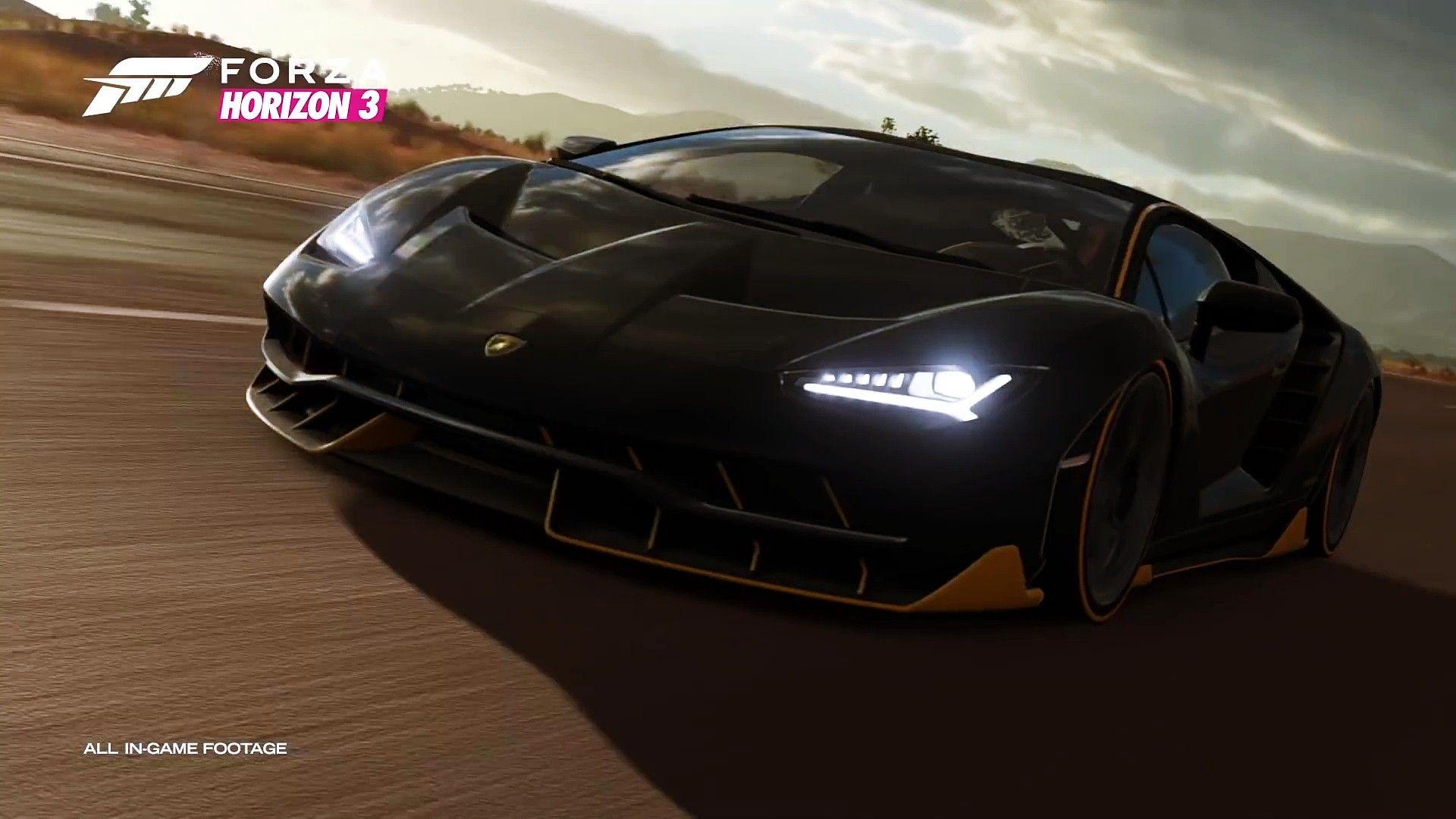 Forza Horizon, Lamborghini Centenario, Auto, 4K, Gaming, 1920x1080 Full HD Desktop