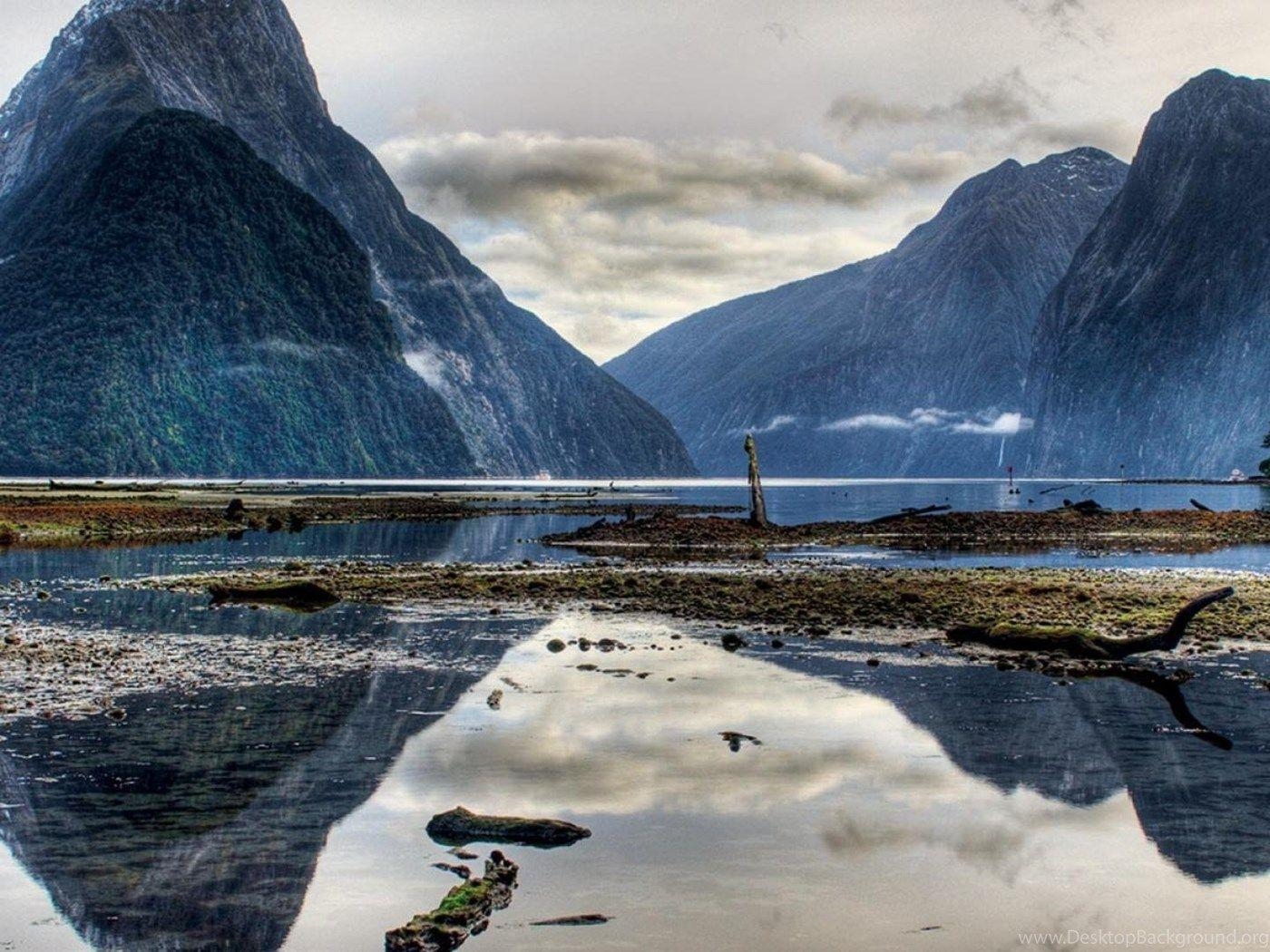 National Geographic, Milford Sound, Neuseeland, Hintergrund, Reisen, 1400x1050 HD Desktop