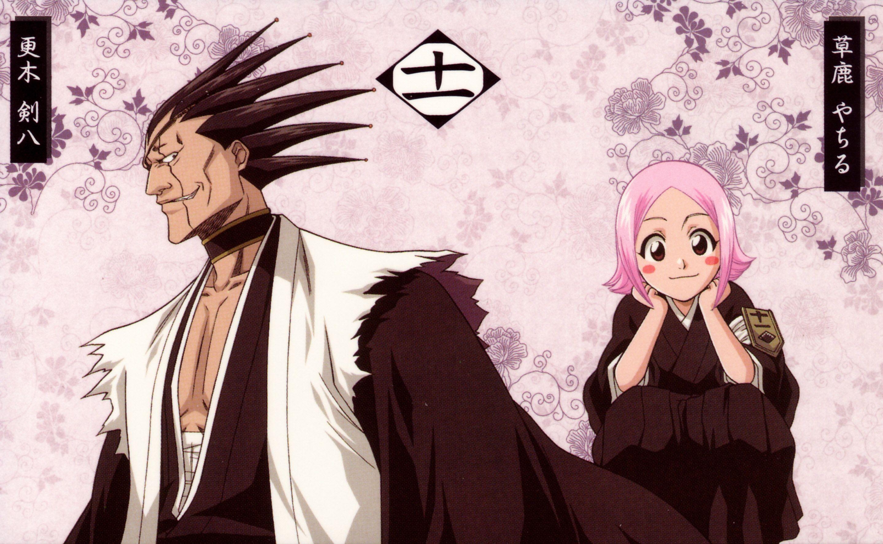 Zaraki Kenpachi, Yachiru Kusajishi, Anime, Bleach, Hintergrund, 2880x1780 HD Desktop