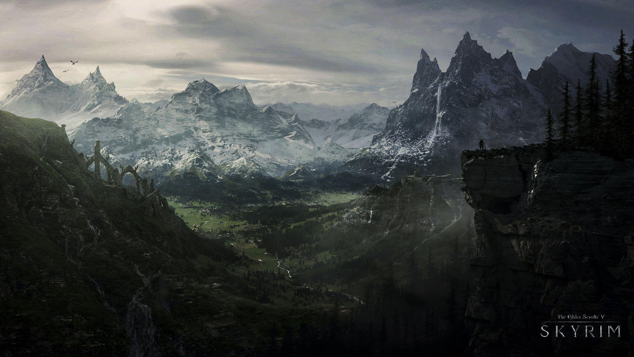 The Elder Scrolls, HD, Bild, Hintergrund, Spiele, 2560x1440 HD Desktop