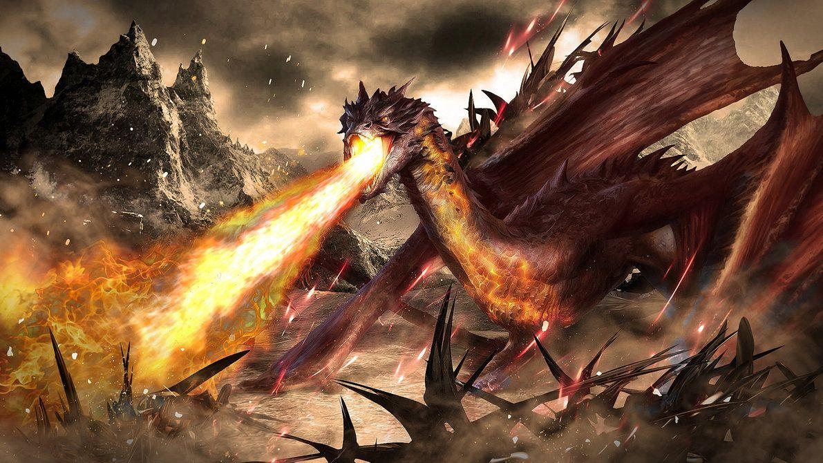 Smaug, Drache, HD, Fantasy, Kino, 1200x670 HD Desktop