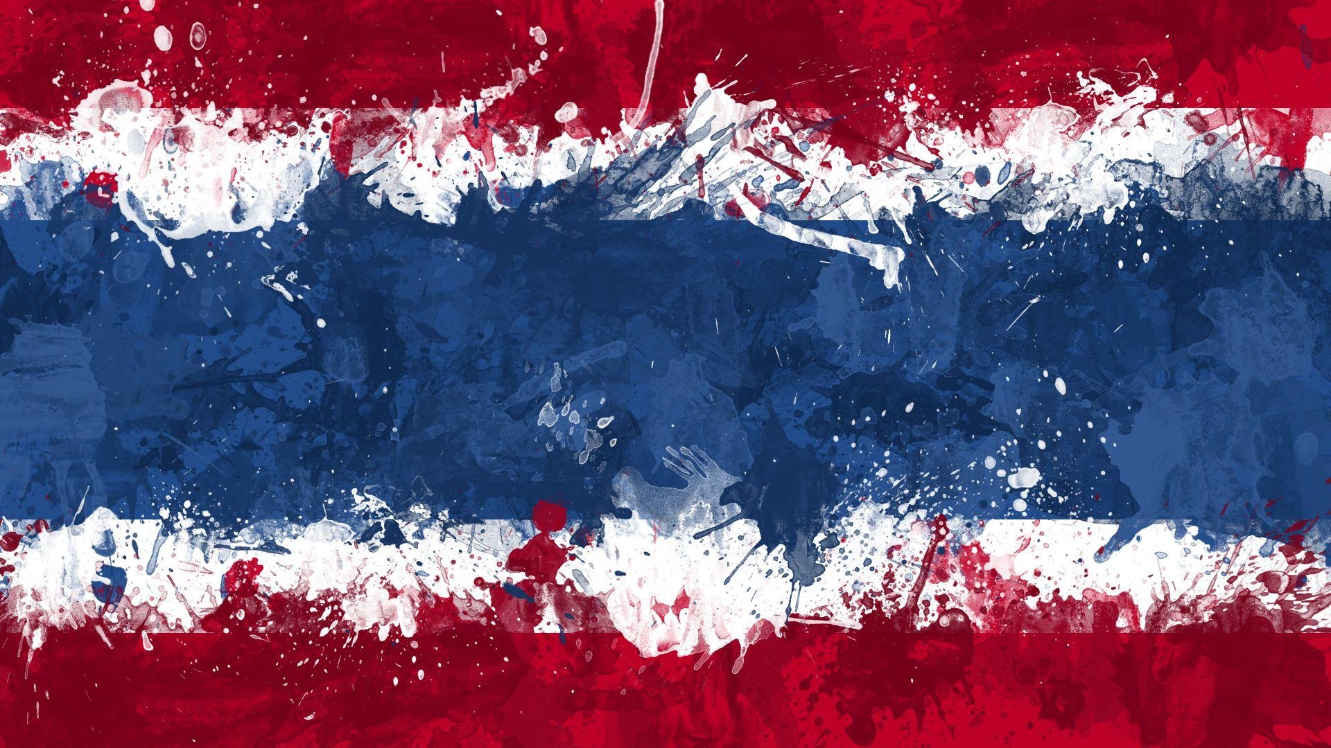 Thailändische Flagge, Hintergrund, Bild, Nation, Symbol, 1920x1080 Full HD Desktop