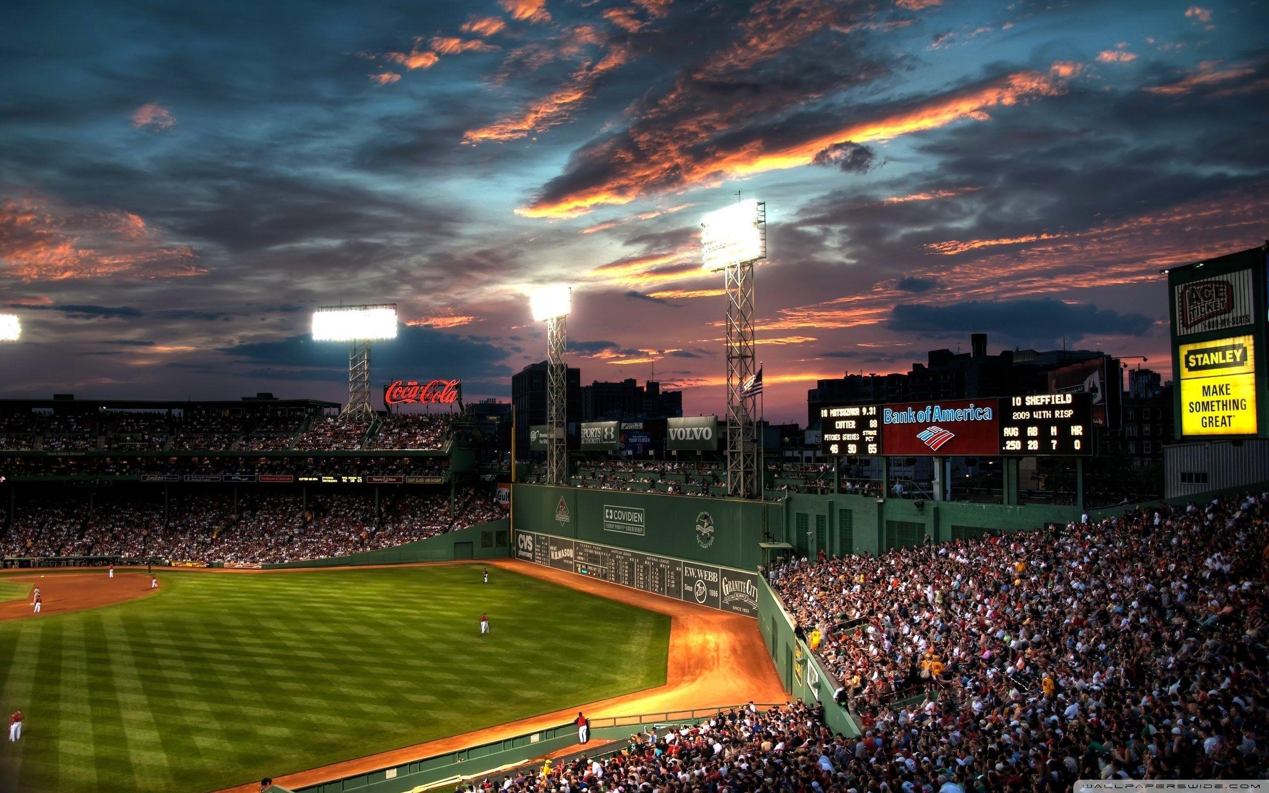 Fenway Park, Boston, Massachusetts, Baseball, 4K, 2560x1600 HD Desktop