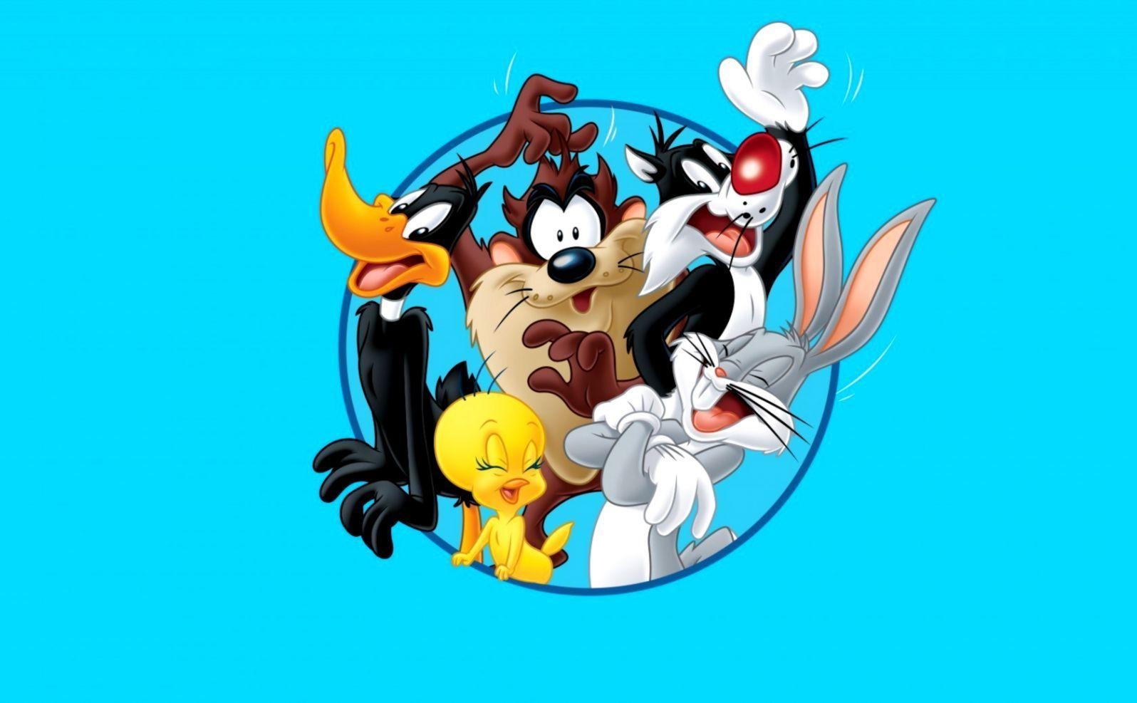 Bugs Bunny, Cartoon-Bild, Looney Tunes, Comic, Hintergrund, 1600x990 HD Desktop