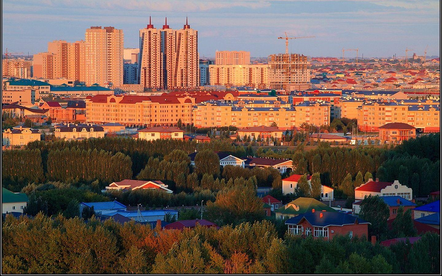 Kasachstan, Städte, Häuser, Architektur, Urban, 1440x900 HD Desktop