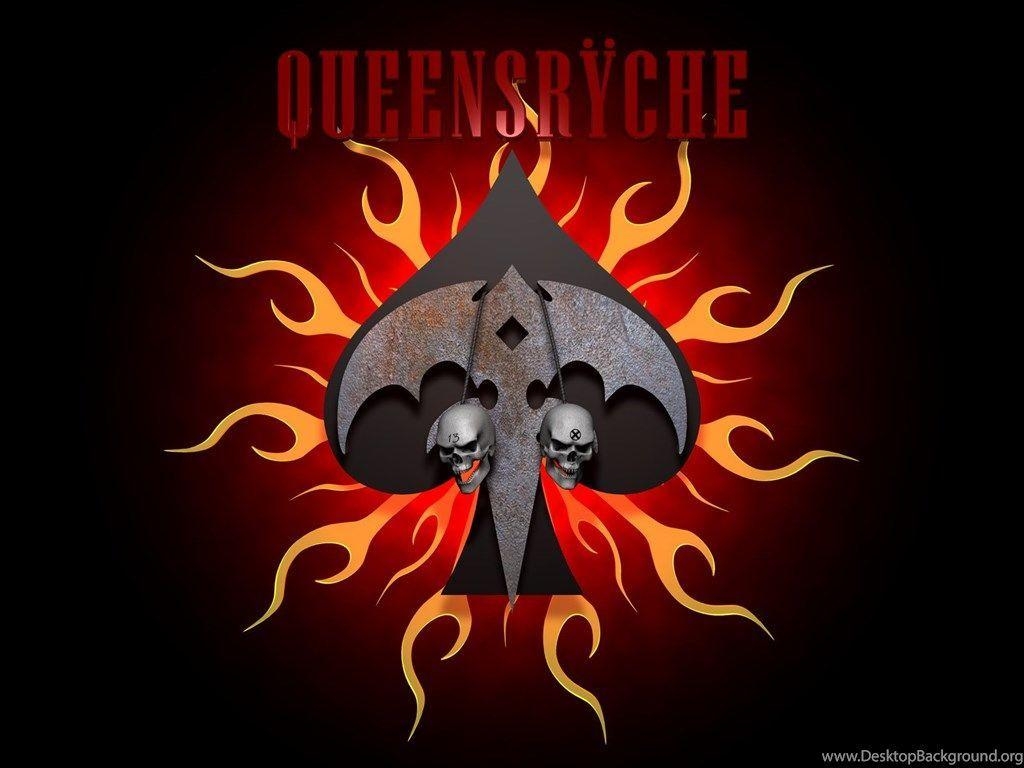 Queensryche, Heavy Metal, Hard Rock, Band, Schädel-Hintergrund, 1030x770 HD Desktop