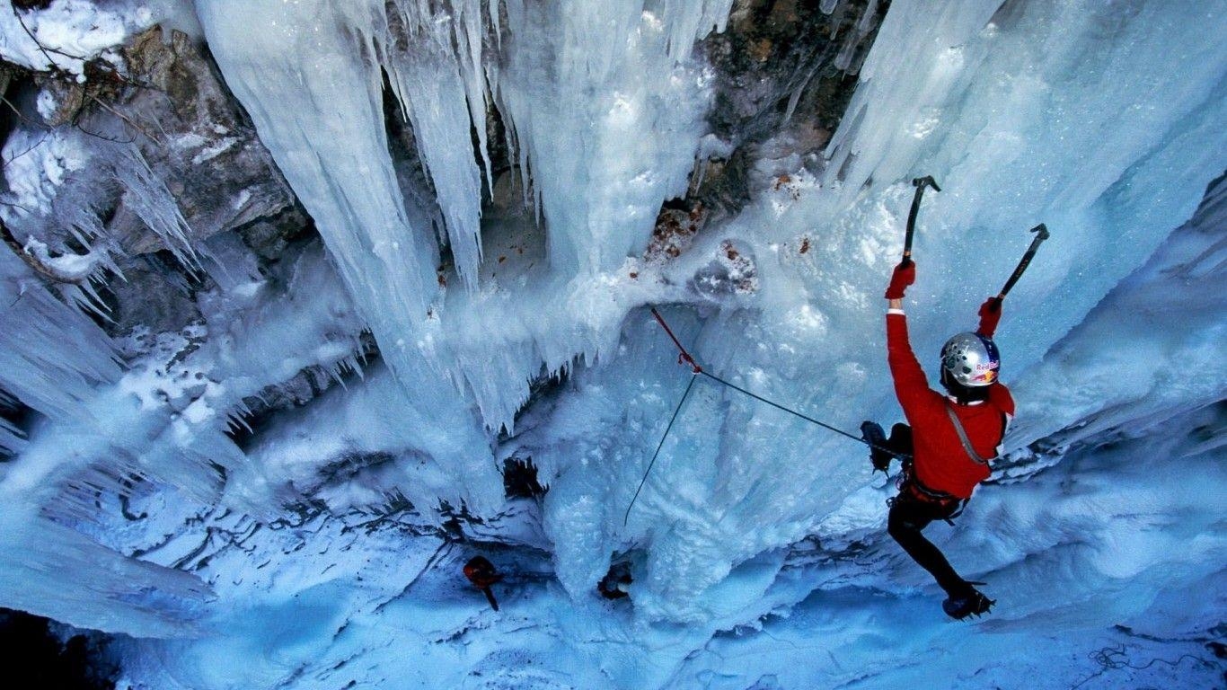 Eisklettern, Wunderbar, PC, Sport, Natur, 1370x770 HD Desktop