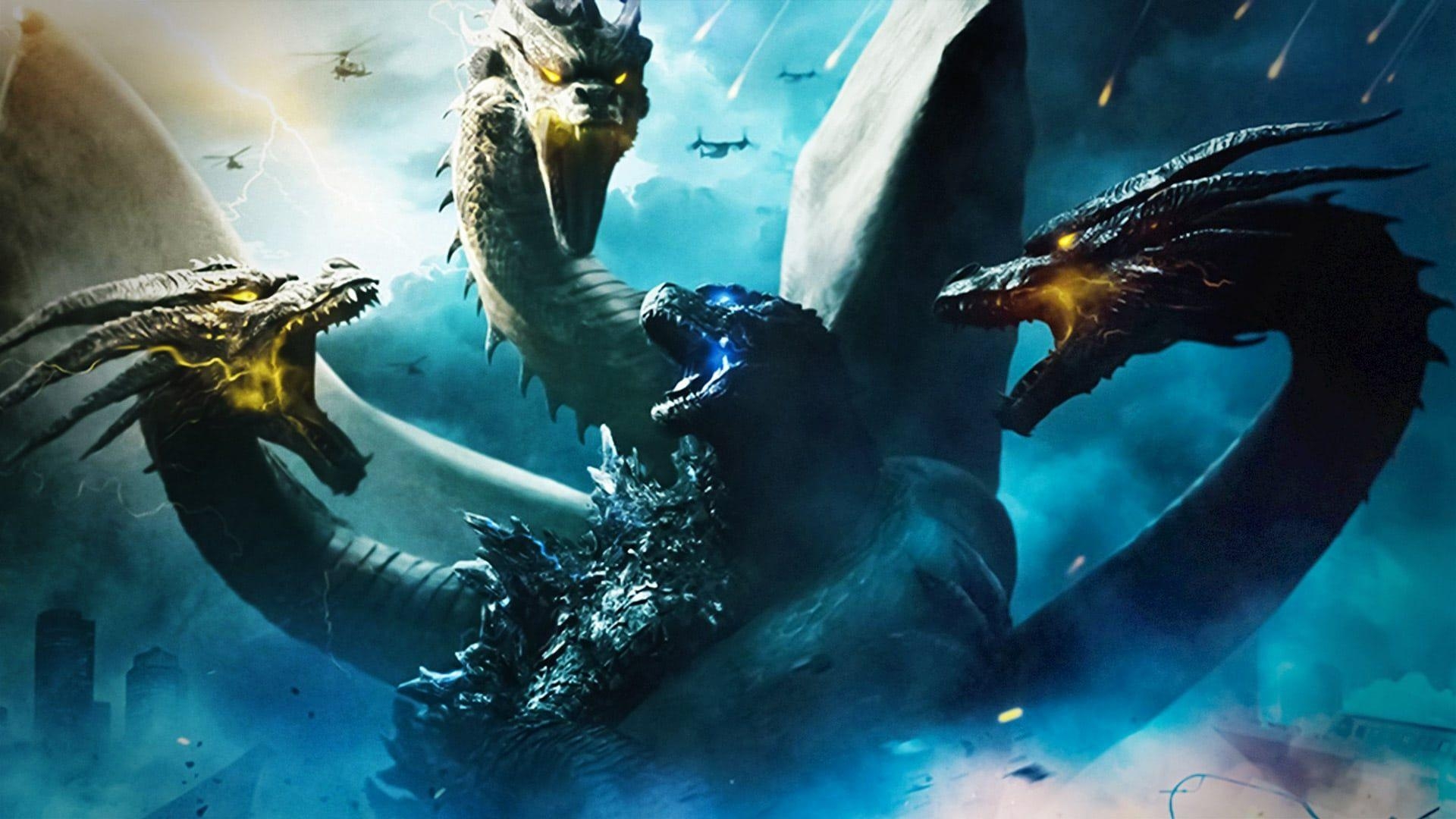 Godzilla, Kong, Dritter, Monster, Film, 1920x1080 Full HD Desktop