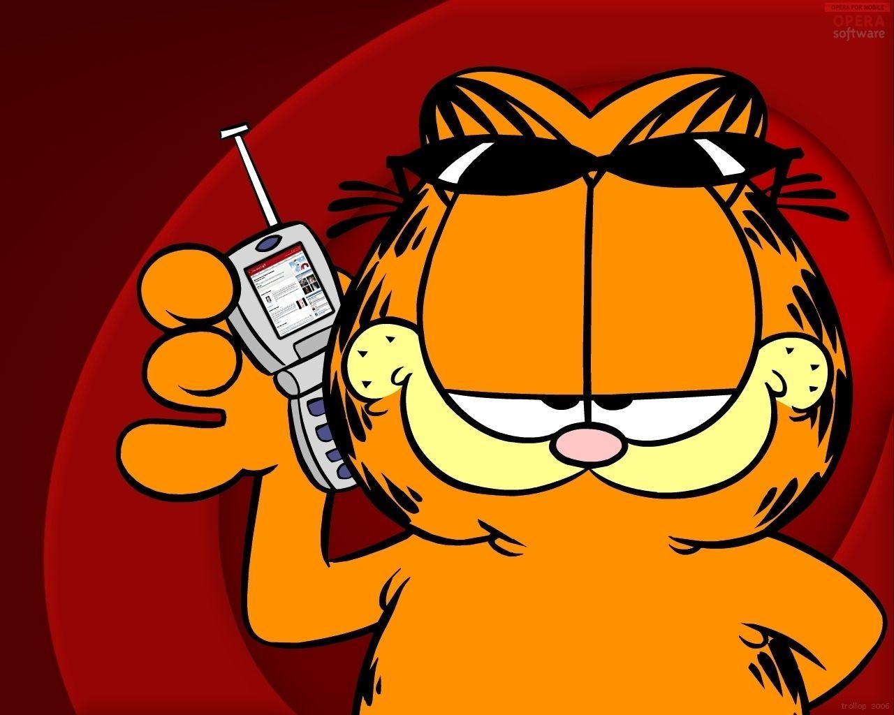 Garfield, Comic-Hintergrund, Cartoon, Katze, Comicfigur, 1280x1030 HD Desktop