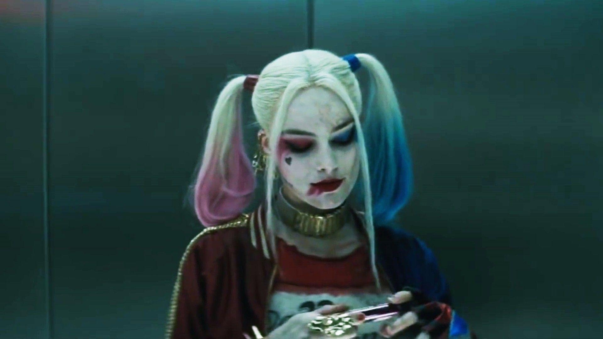 Harley Quinn, HD, 1080p, Margot Robbie, Filmcharakter, 1920x1080 Full HD Desktop