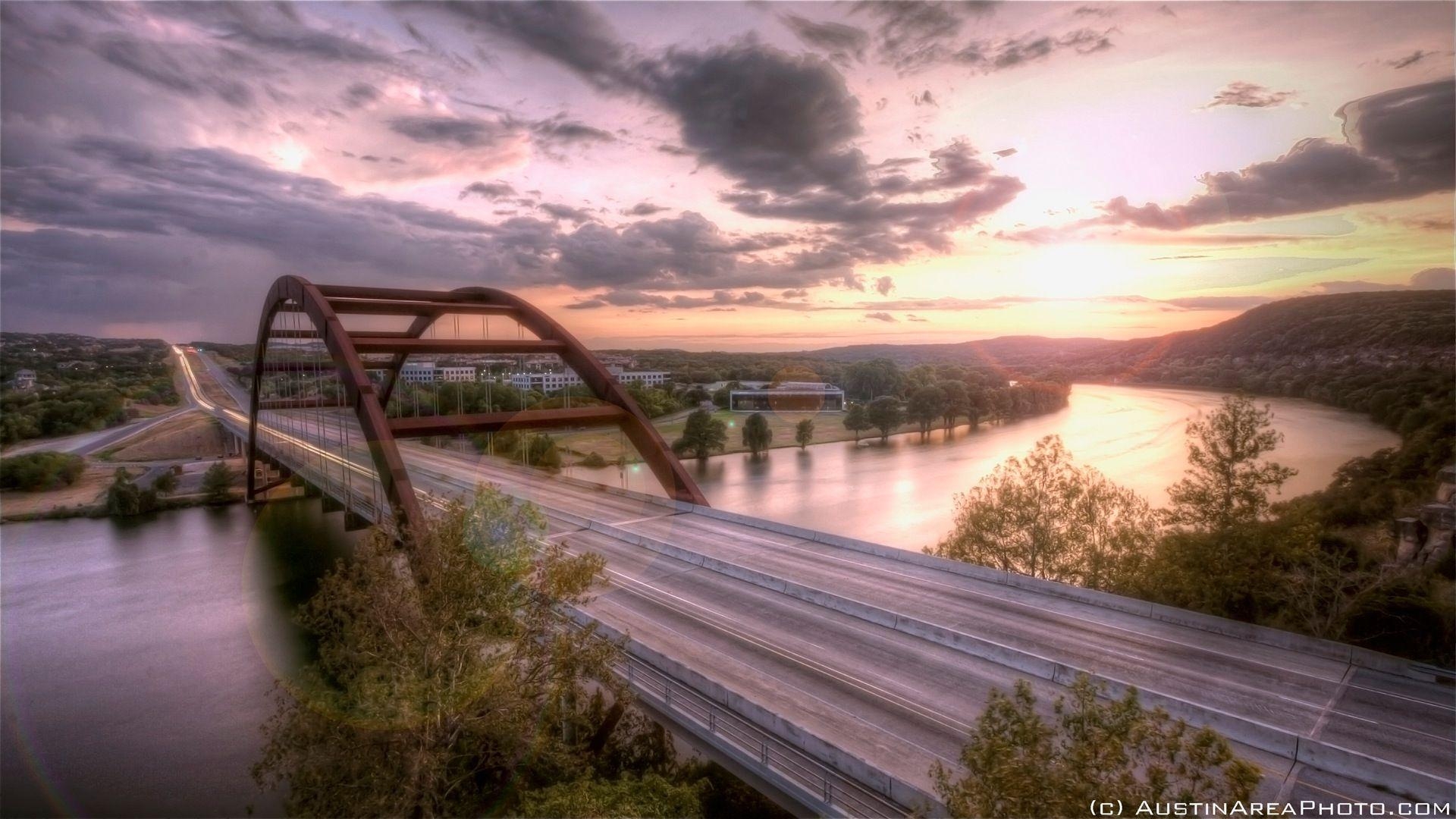 Brücke, Austin, Computer, Desktop, Landschaft, 1920x1080 Full HD Desktop